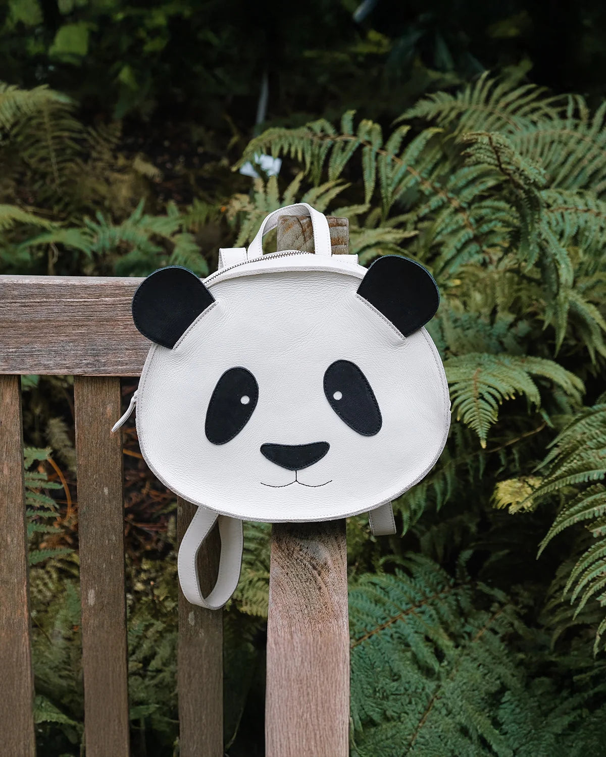 Donsje Kapi Classic Backpack Panda - Off White Leather