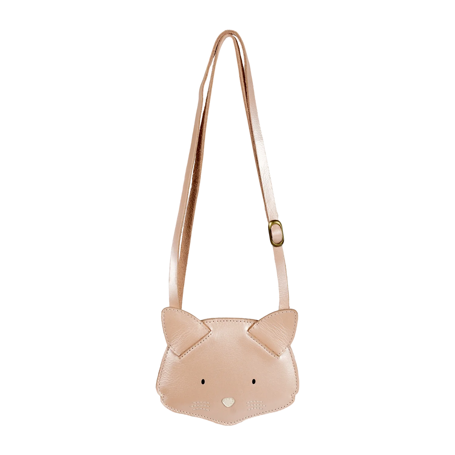 Donsje Blinc Purse Cat - Rose Metallic Leather