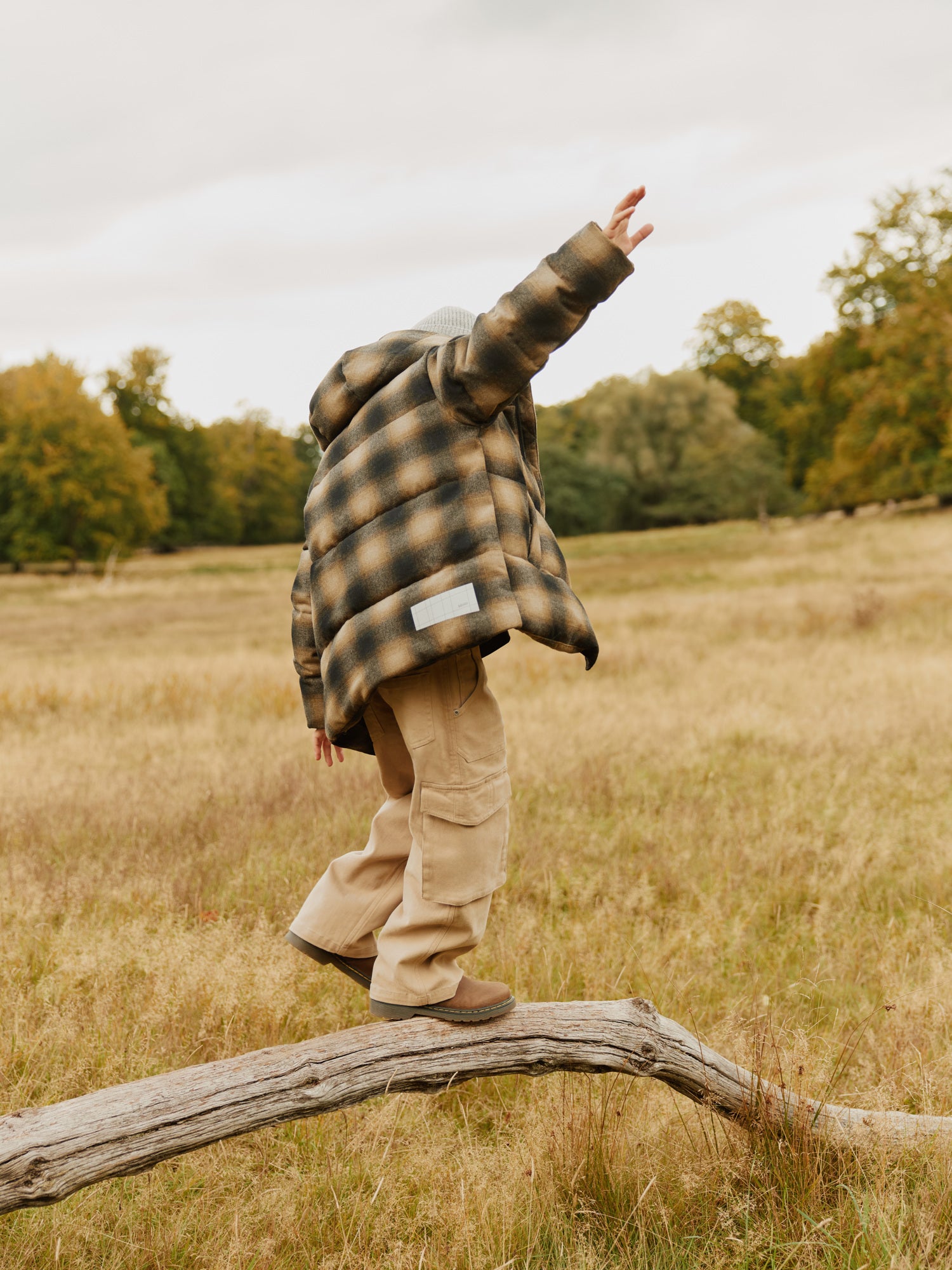 Molo Hilo Jacket - Bark Check