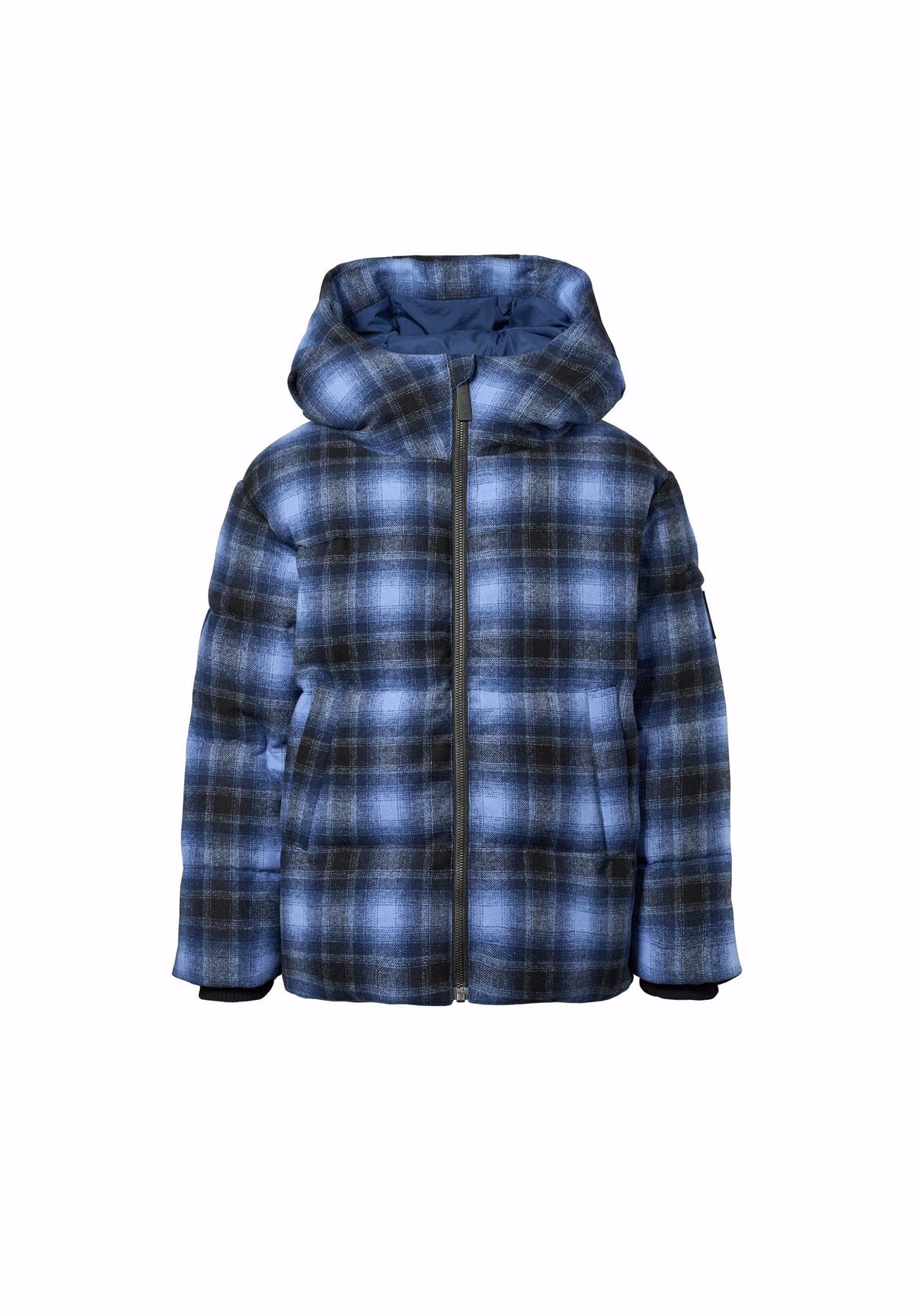 Molo Hilo Wool Jackets - Check Navy