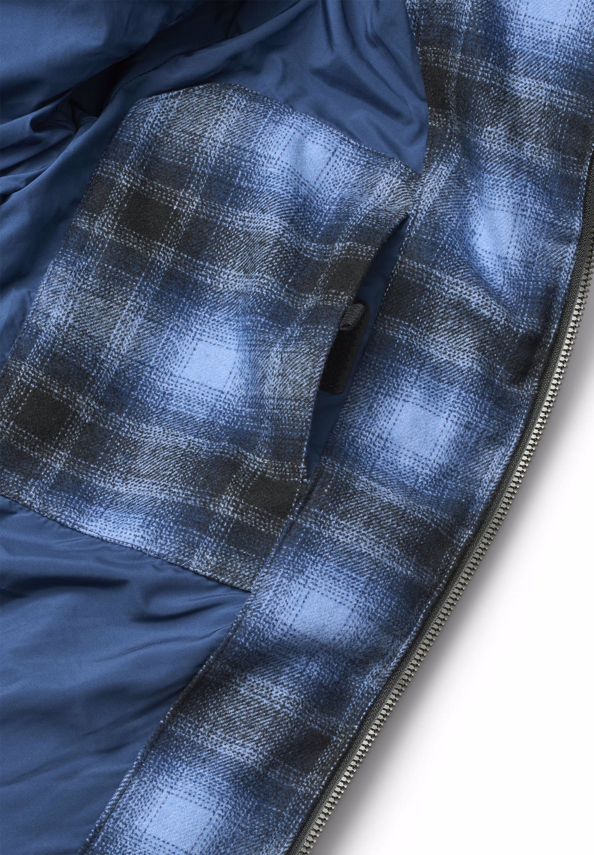 Molo Hilo Wool Jackets - Check Navy