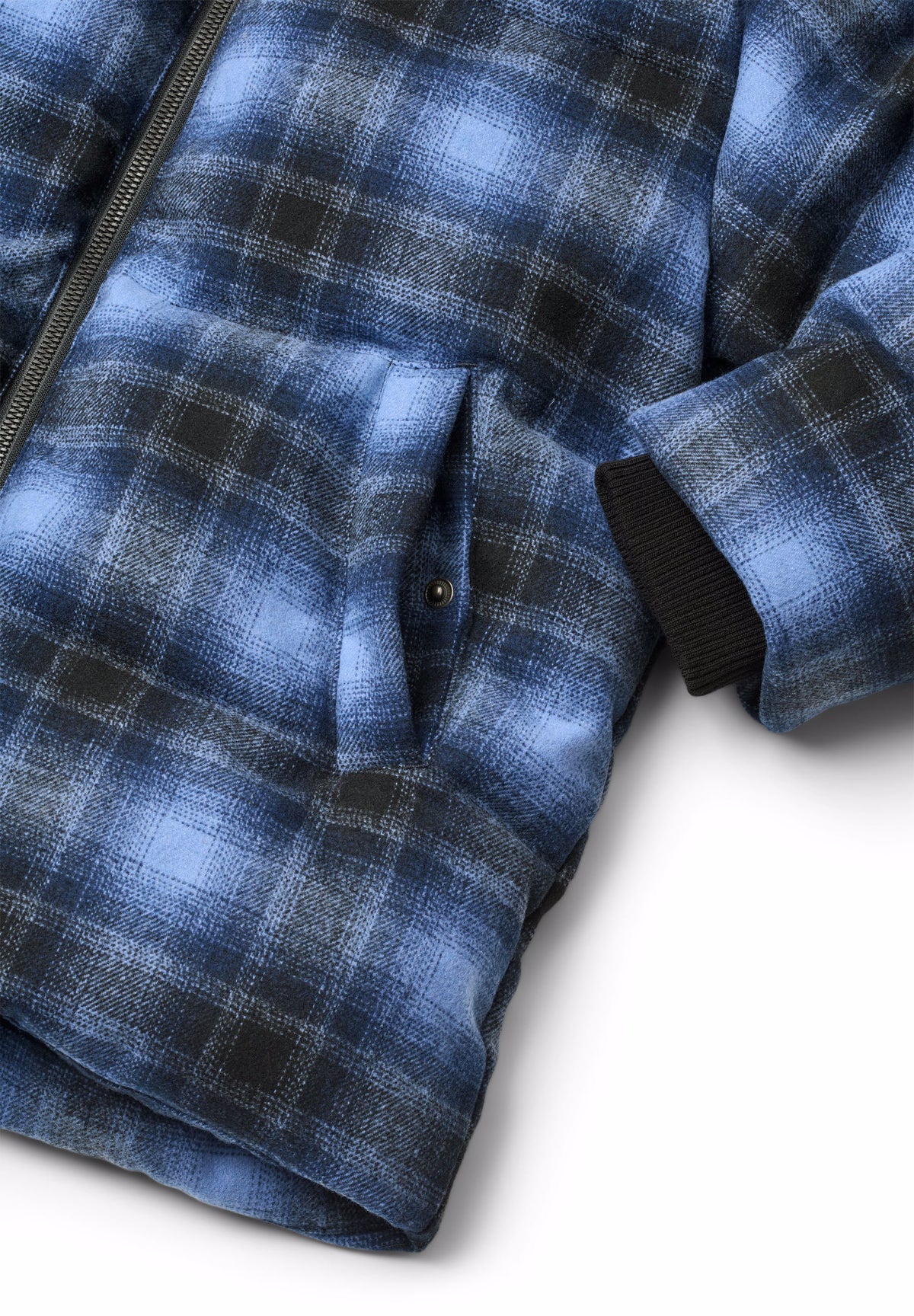 Molo Hilo Wool Jackets - Check Navy