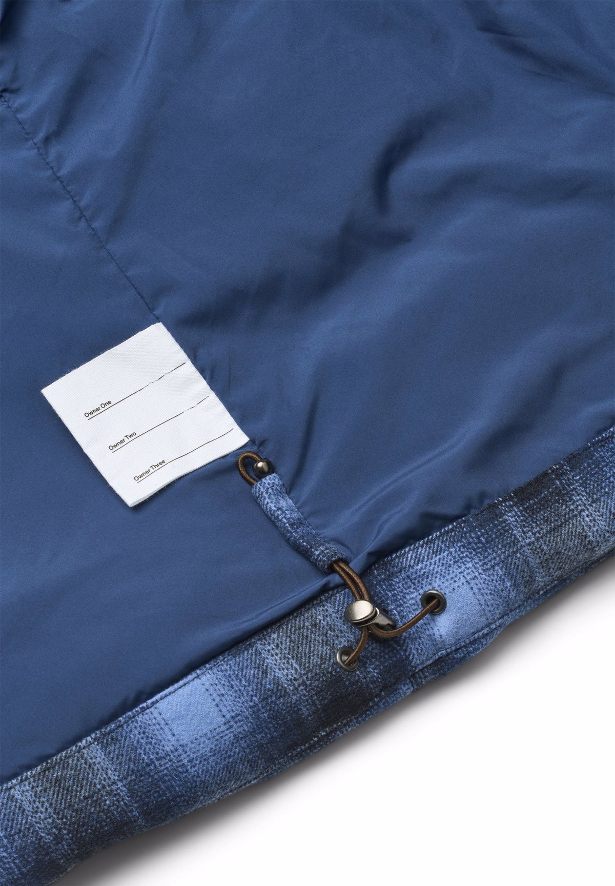Molo Hilo Wool Jackets - Check Navy