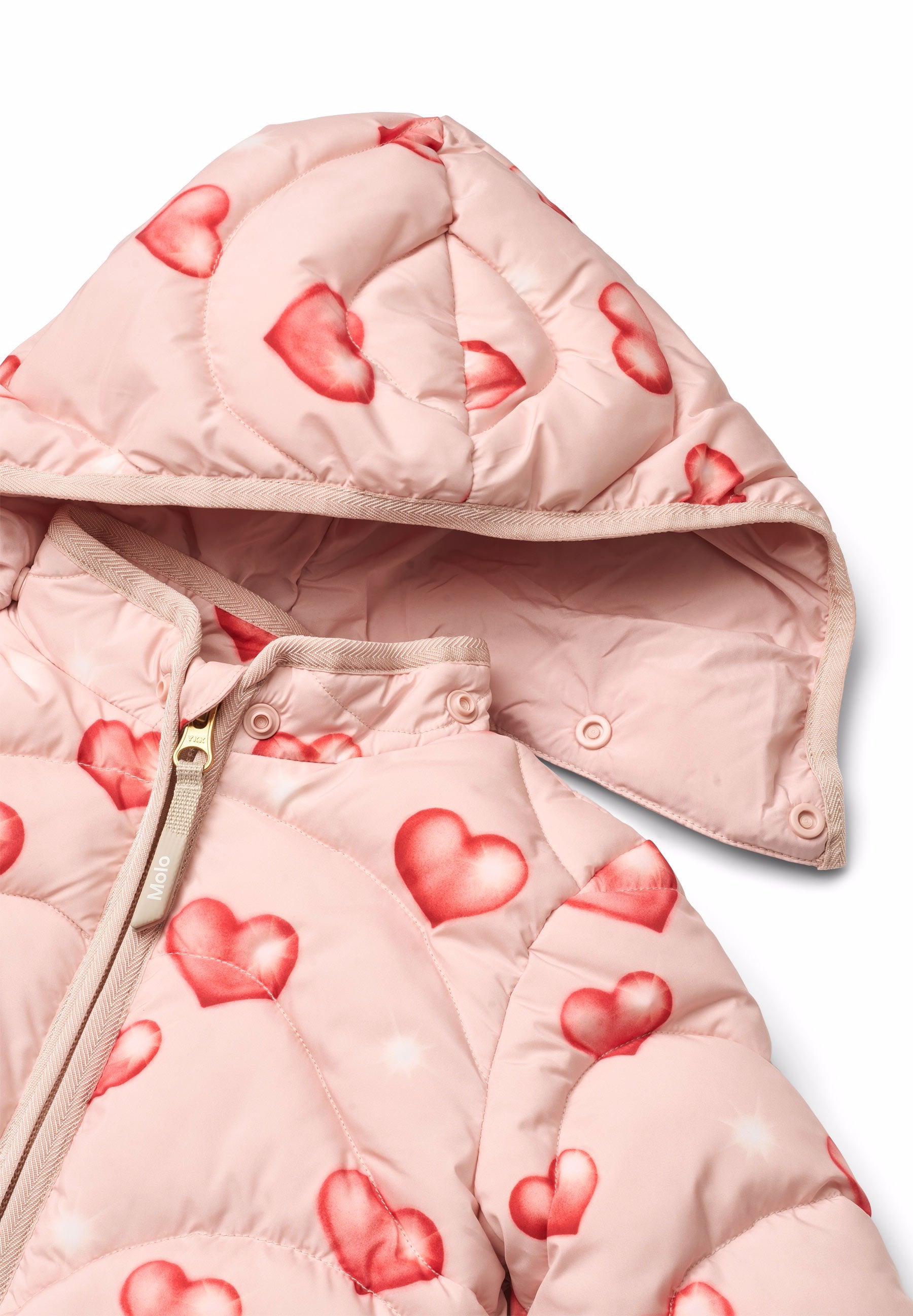 Molo Harmony Jackets - Airbrush Hearts
