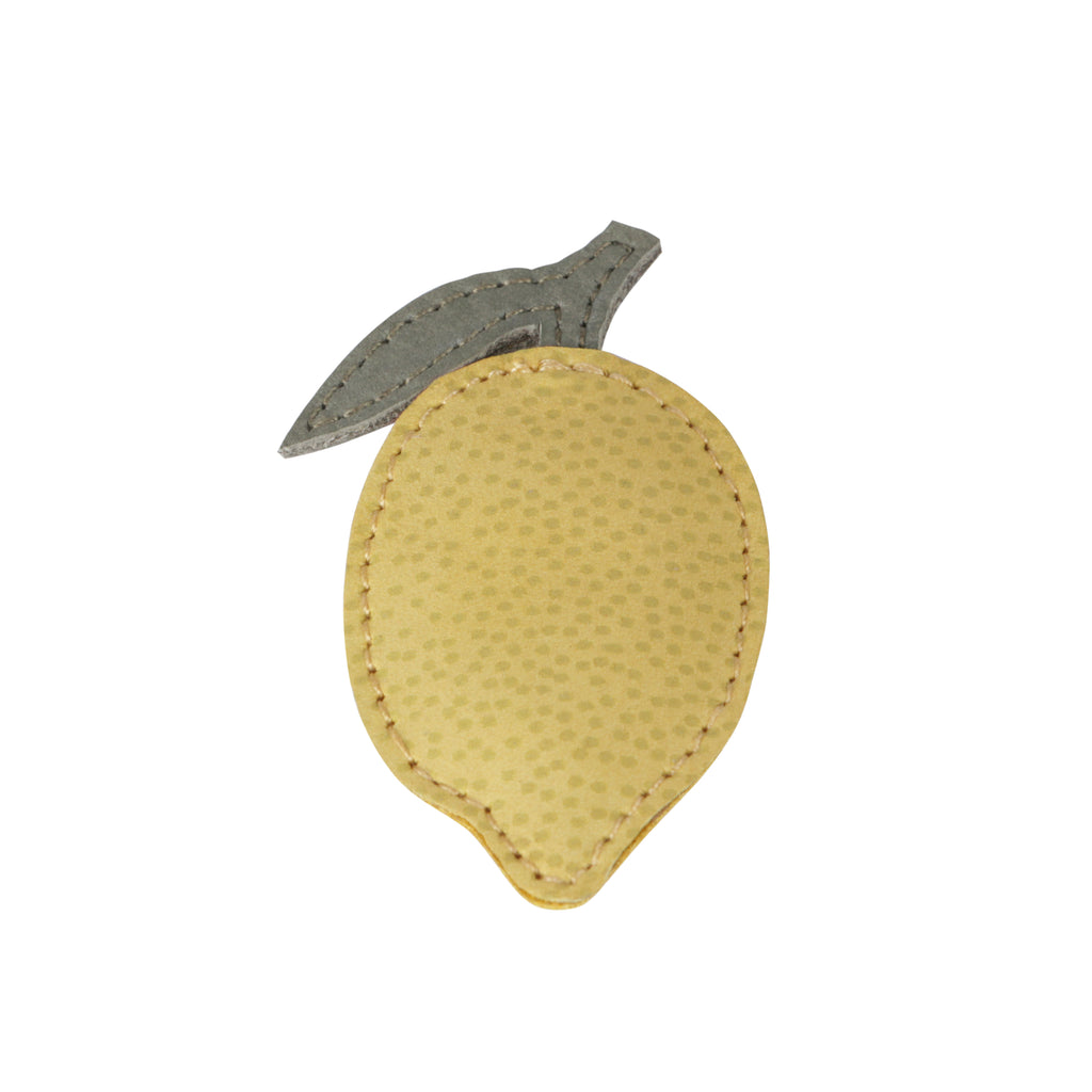 Donsje Nanoe Fruit Hairclip l Lemon - Canary Dotted  Nubuck