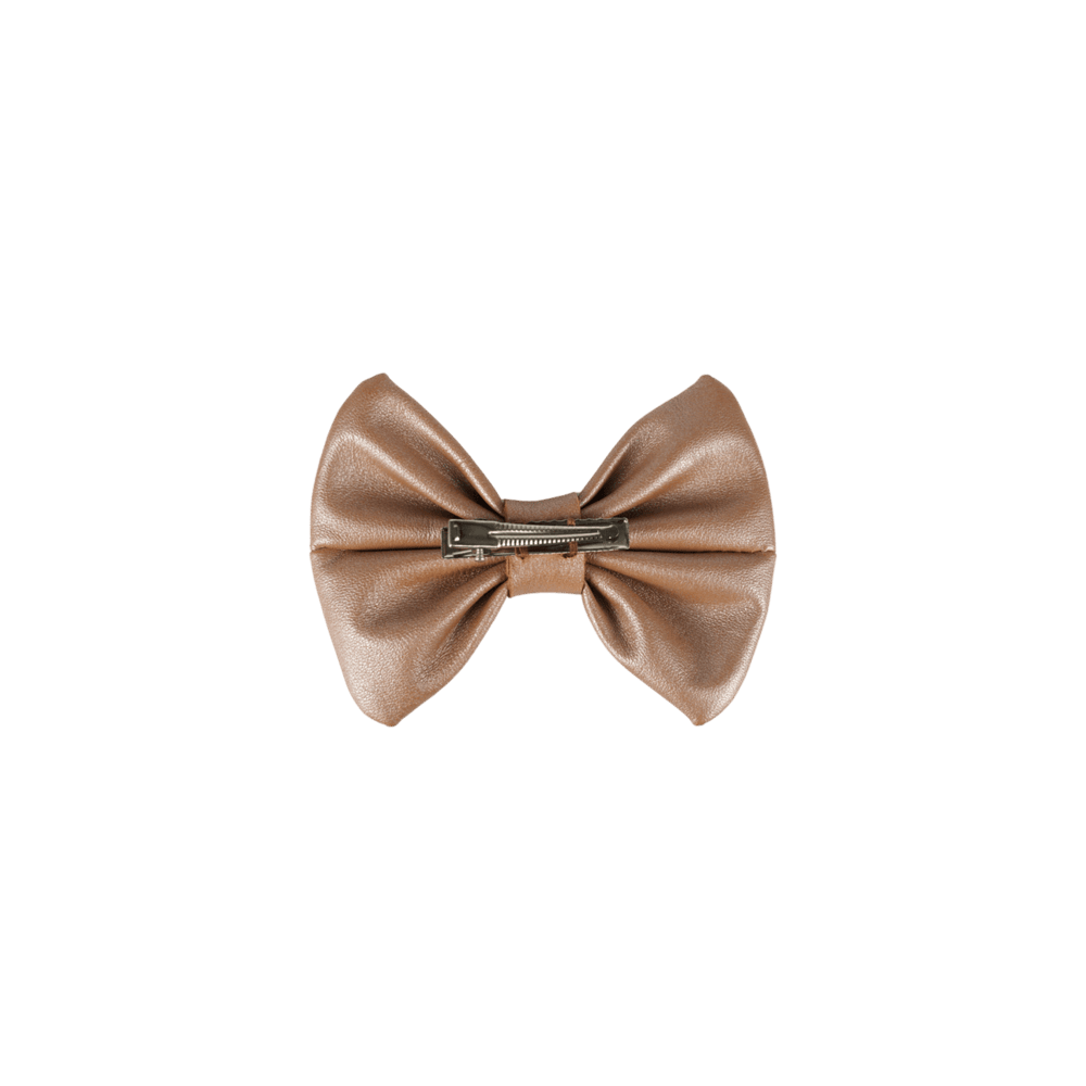 Donsje Angeline Clip - Clay Metallic Leather
