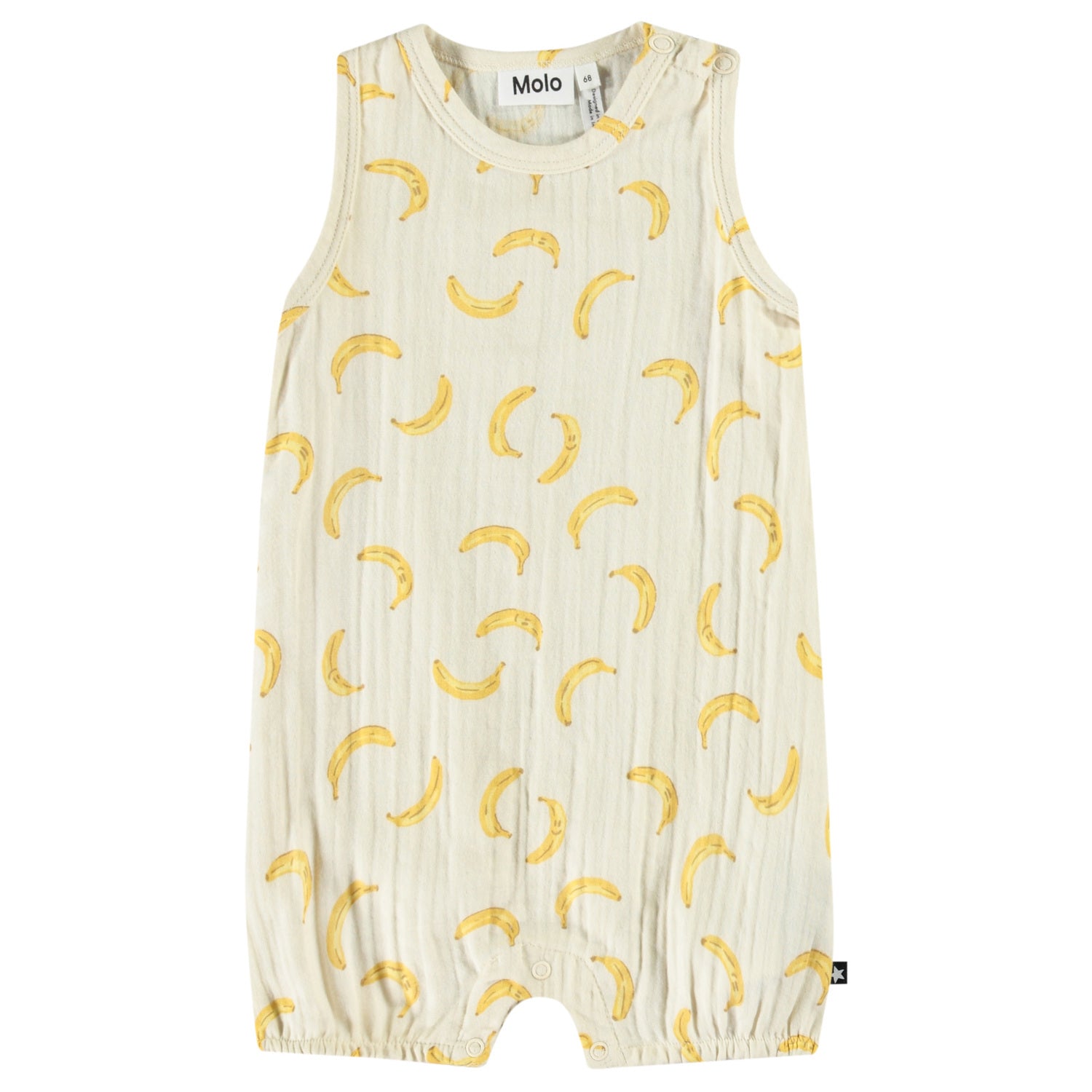 Molo Forever Romper - Cute Bananas