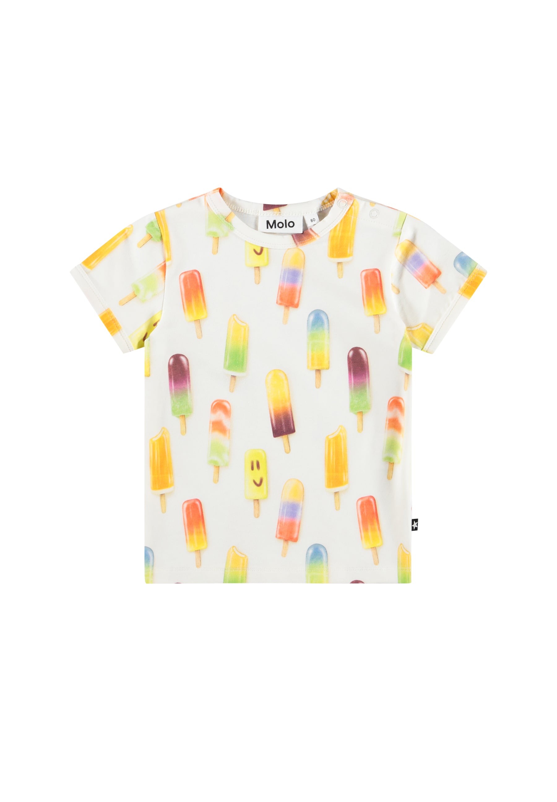 Molo Easy Baby Tee - Mini Popsicles