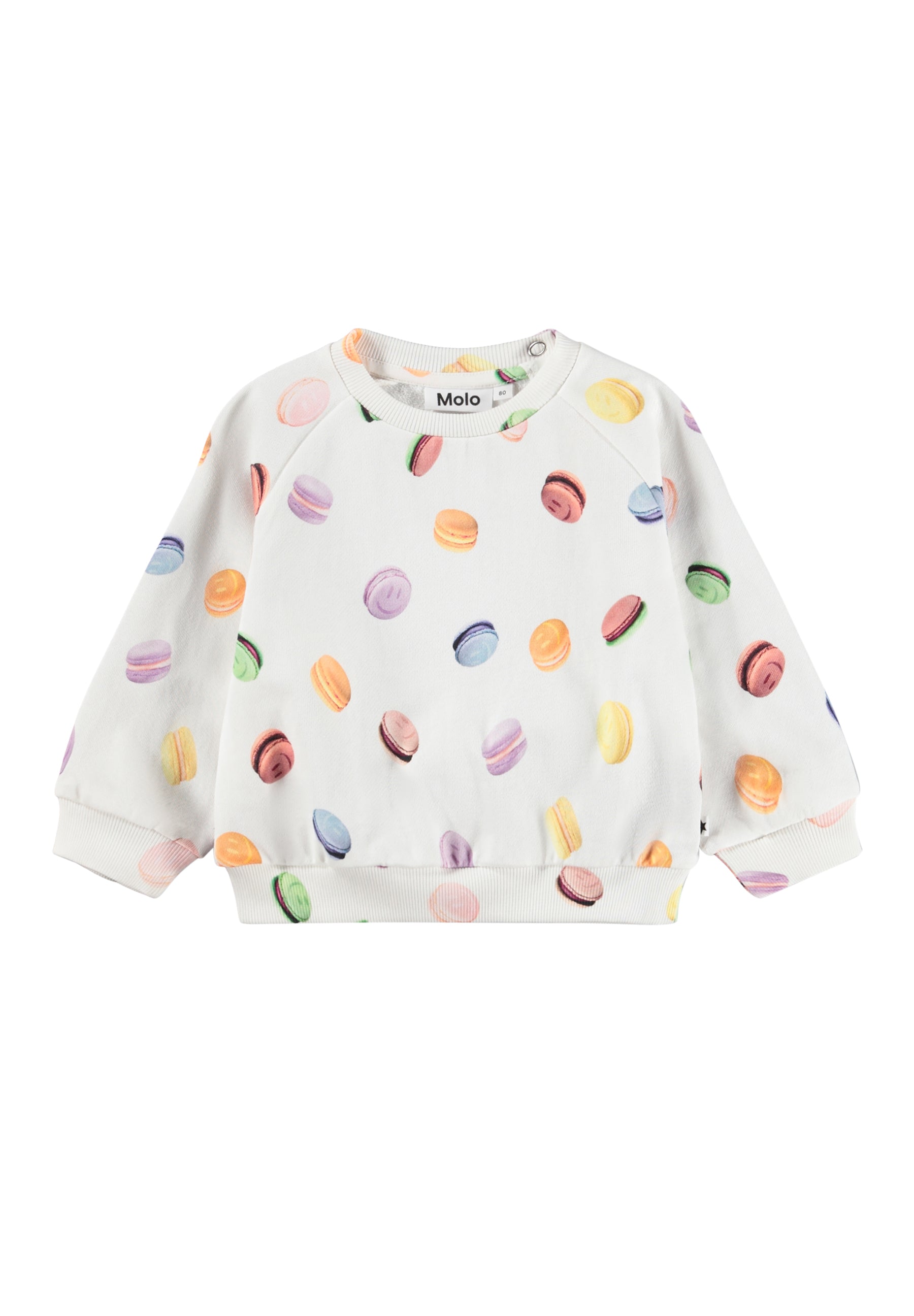 Molo Disc Sweatshirt - Funny Macarons