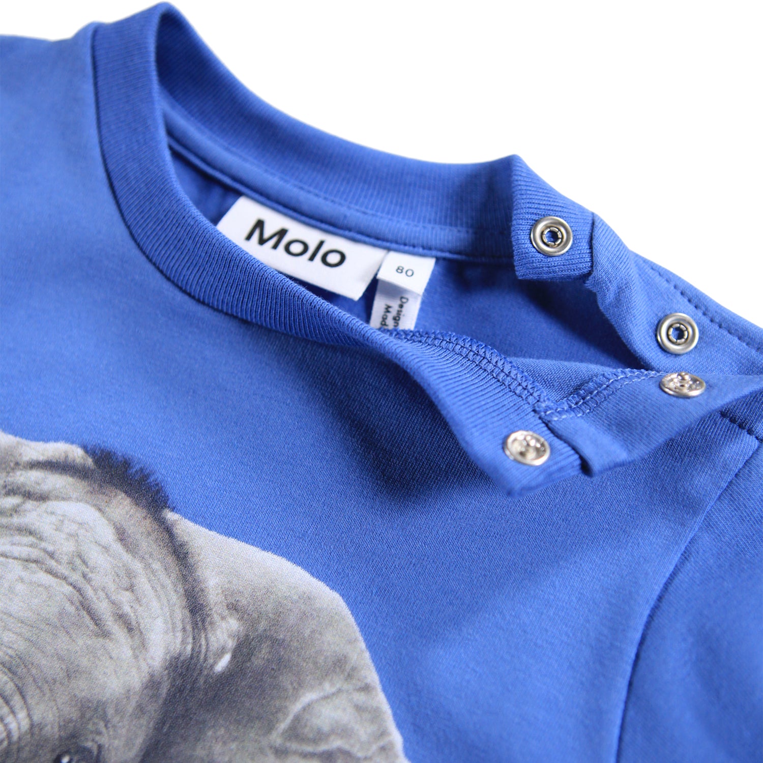 Molo Eloy Baby T-Shirt - Baby Elephant