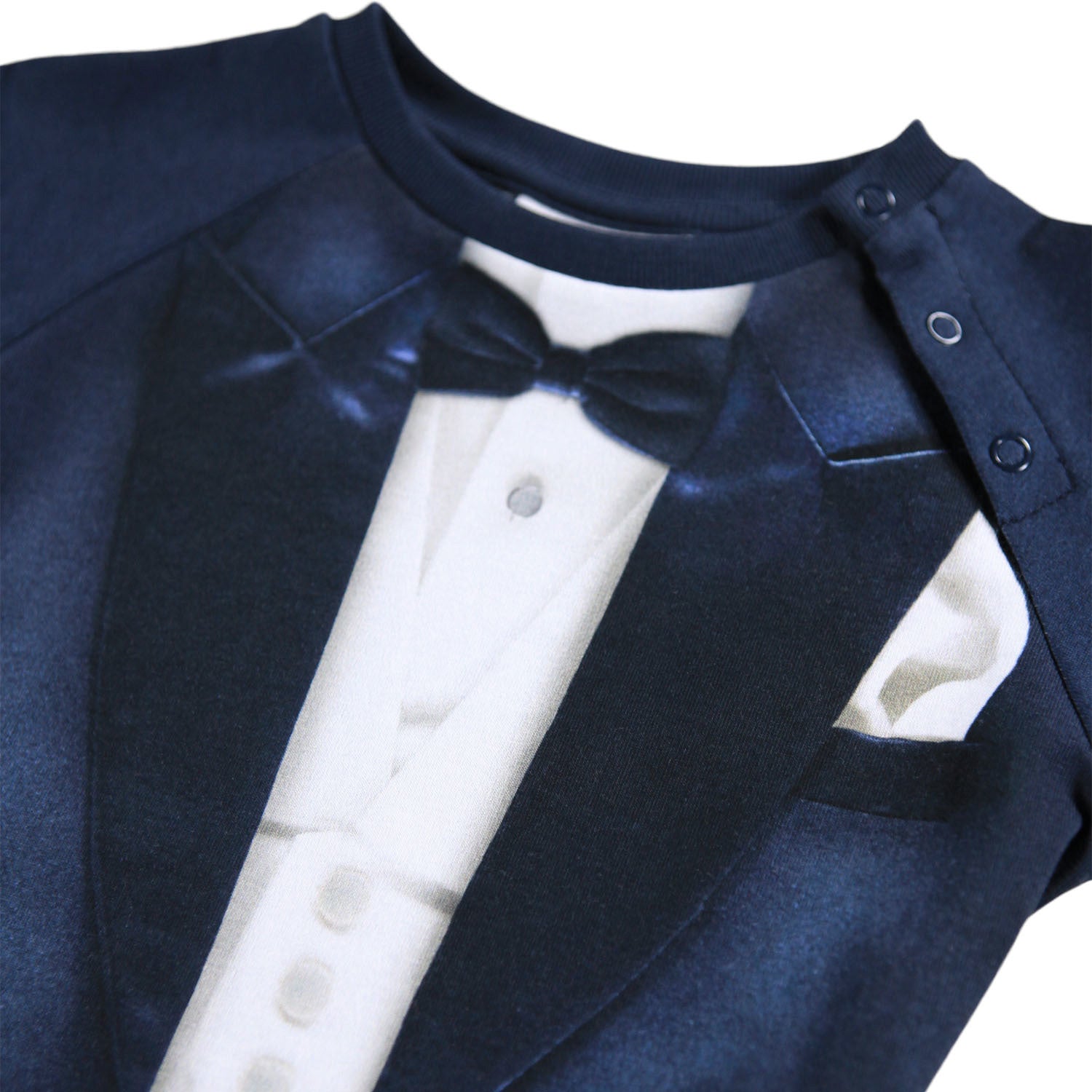 Molo Fairfax Baby Jumpsuit - Tuxedo Baby