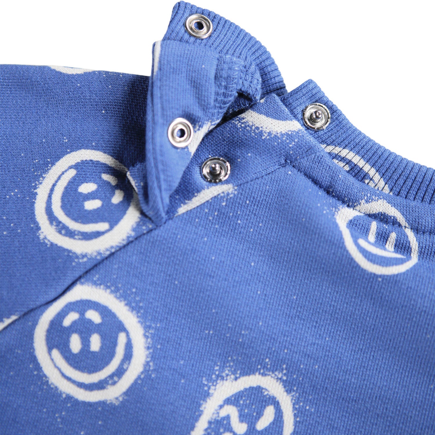 Molo Disc Baby Sweatshirt - Blue Moods