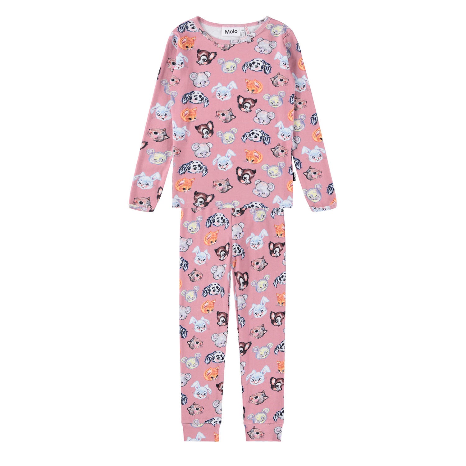 Molo Lue Pajama Set - Itty Britty blush