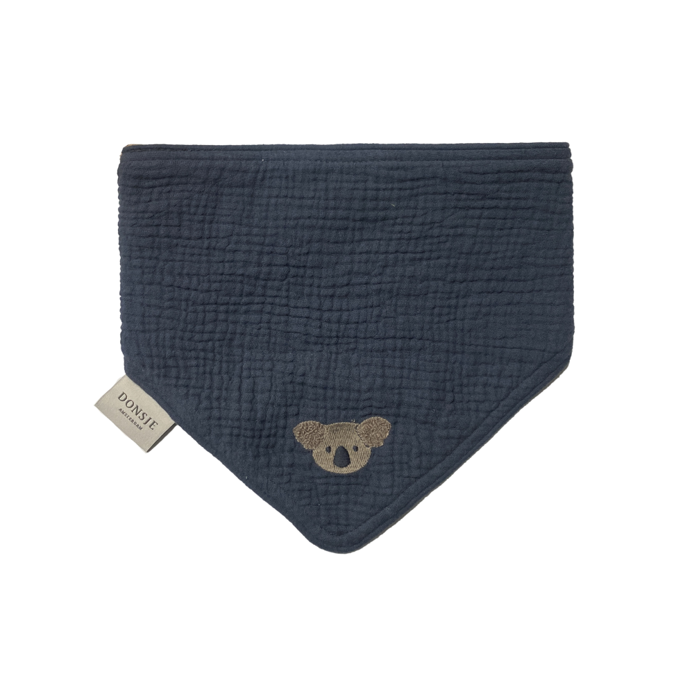 Donsje Bintje Bib | Koala - Blue Marine