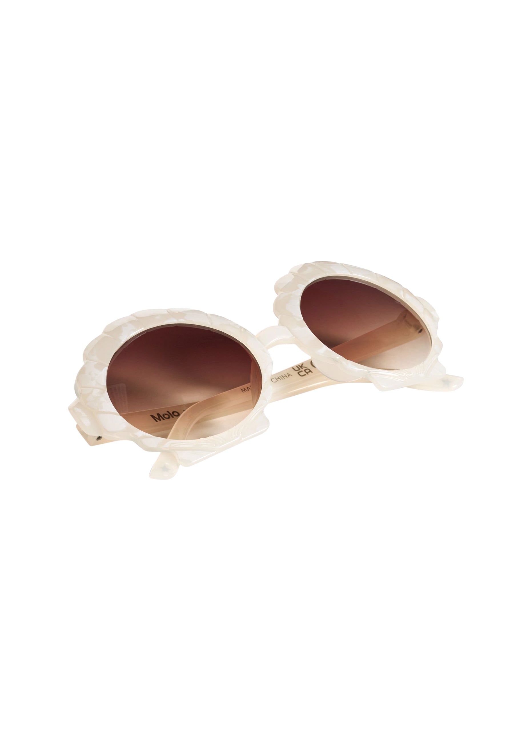 Molo Seashell Sunglasses - Seashell White