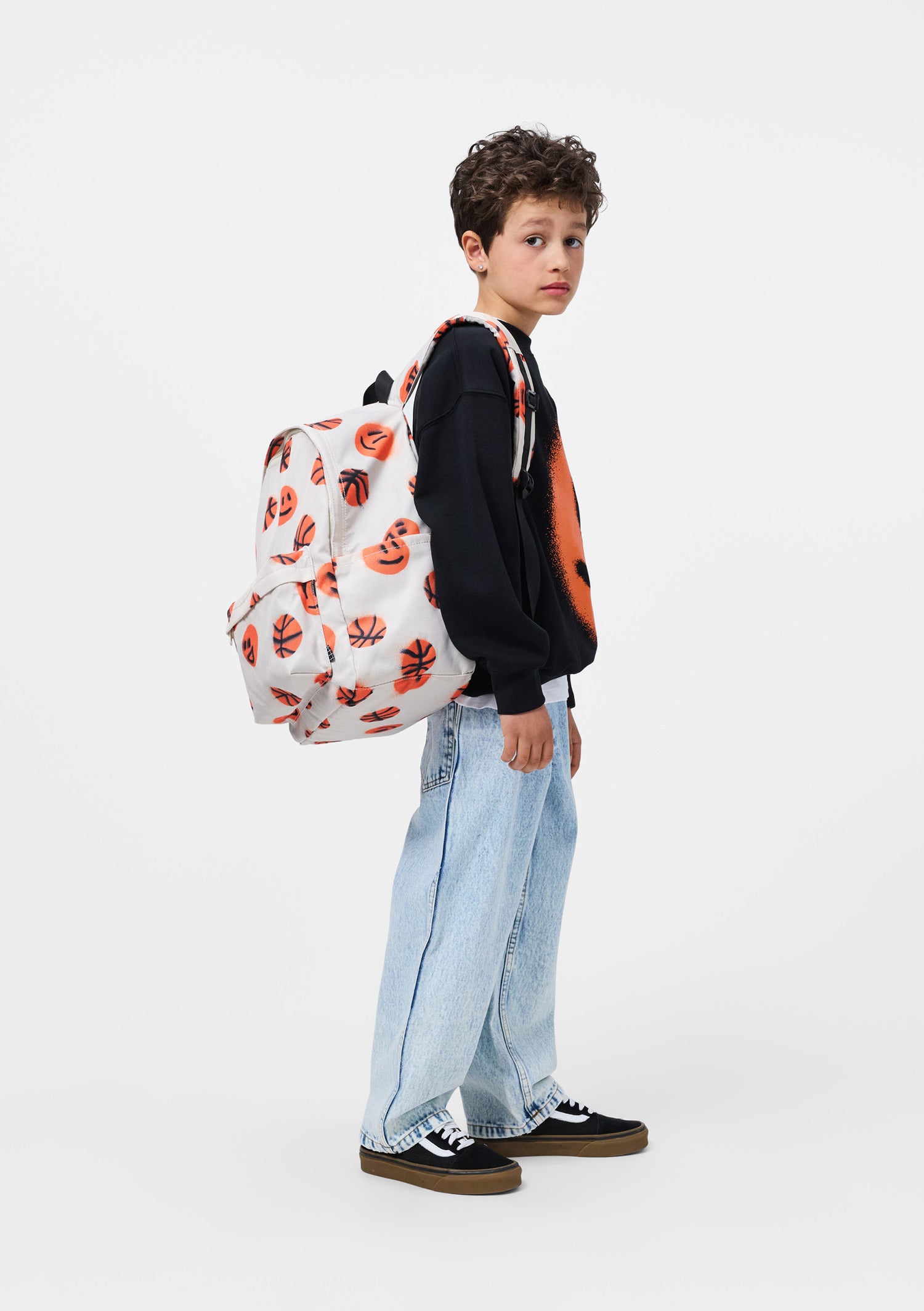 Molo Mio Backpack - Basketballs
