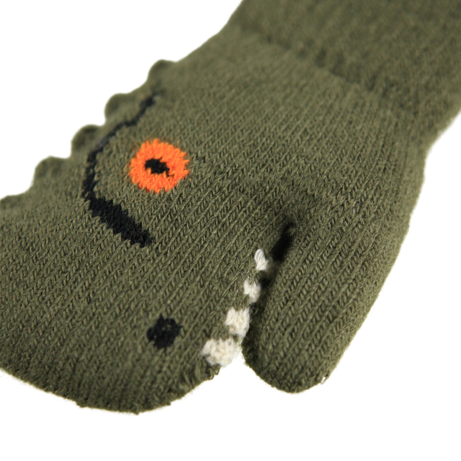 Molo Kenau Mittens - Bark Green