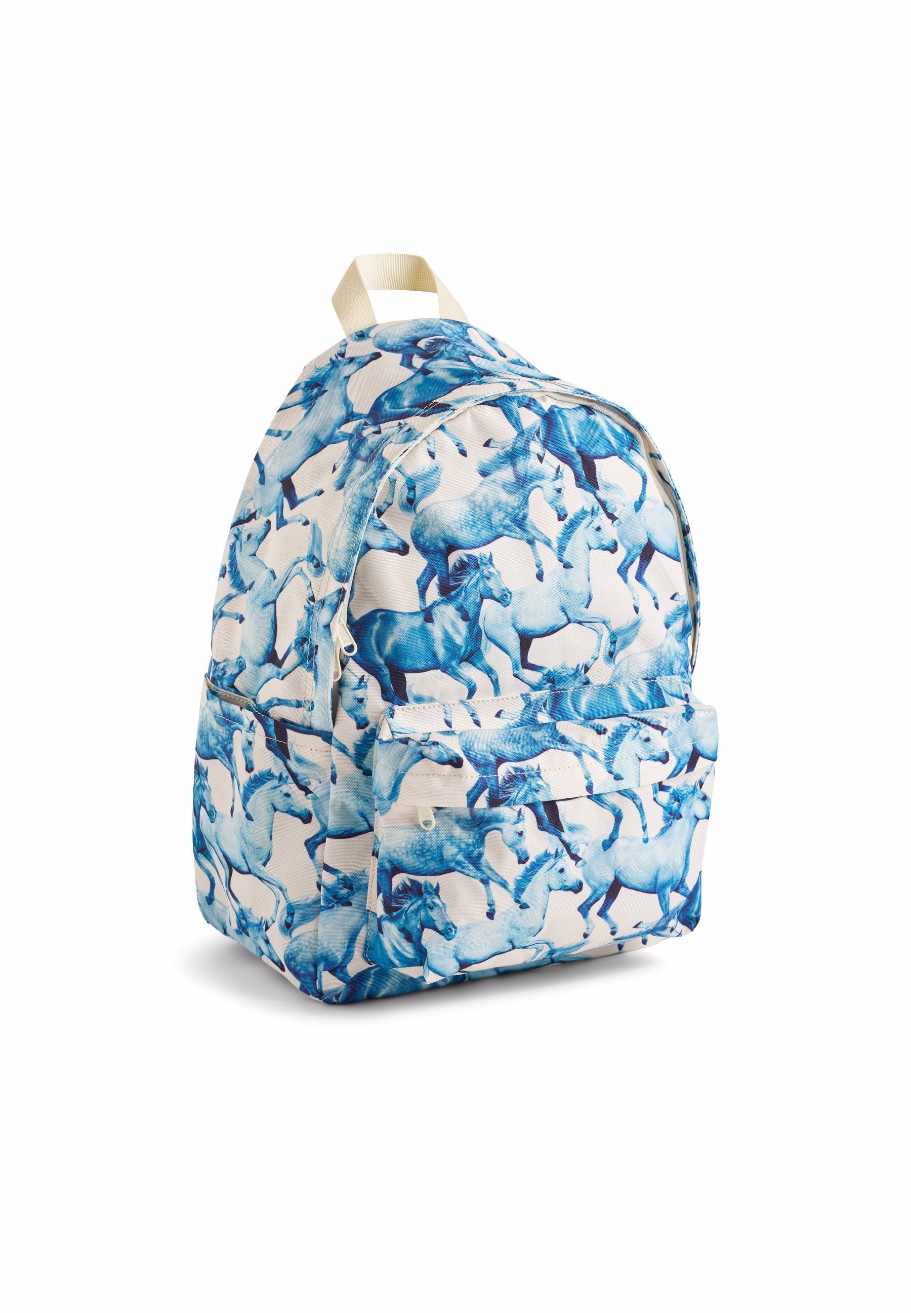 Molo Backpack Mio - Blau Ponies