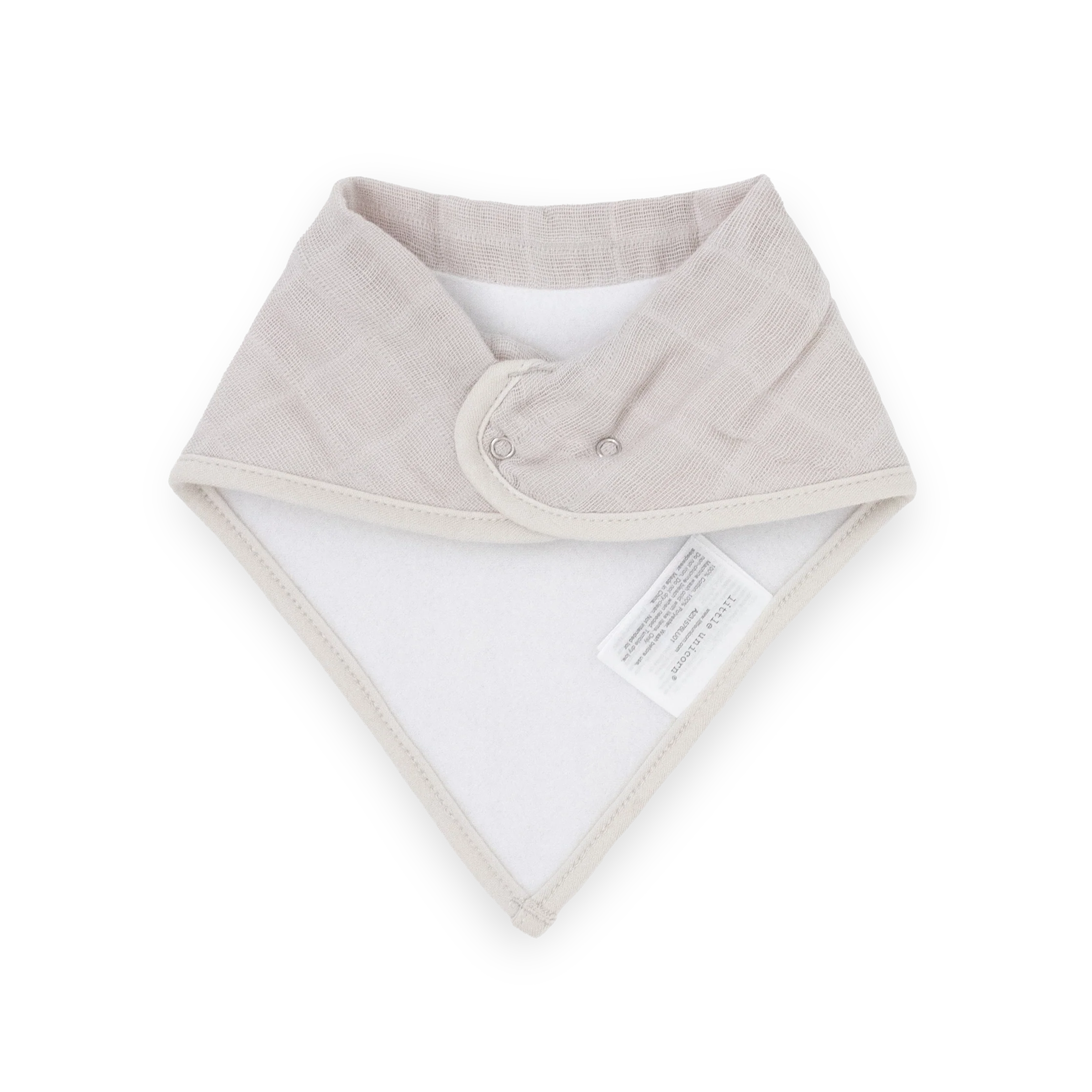 Little Unicorn Cotton Muslin + Fleece Bandana Bib 4 Pack - Wallflower