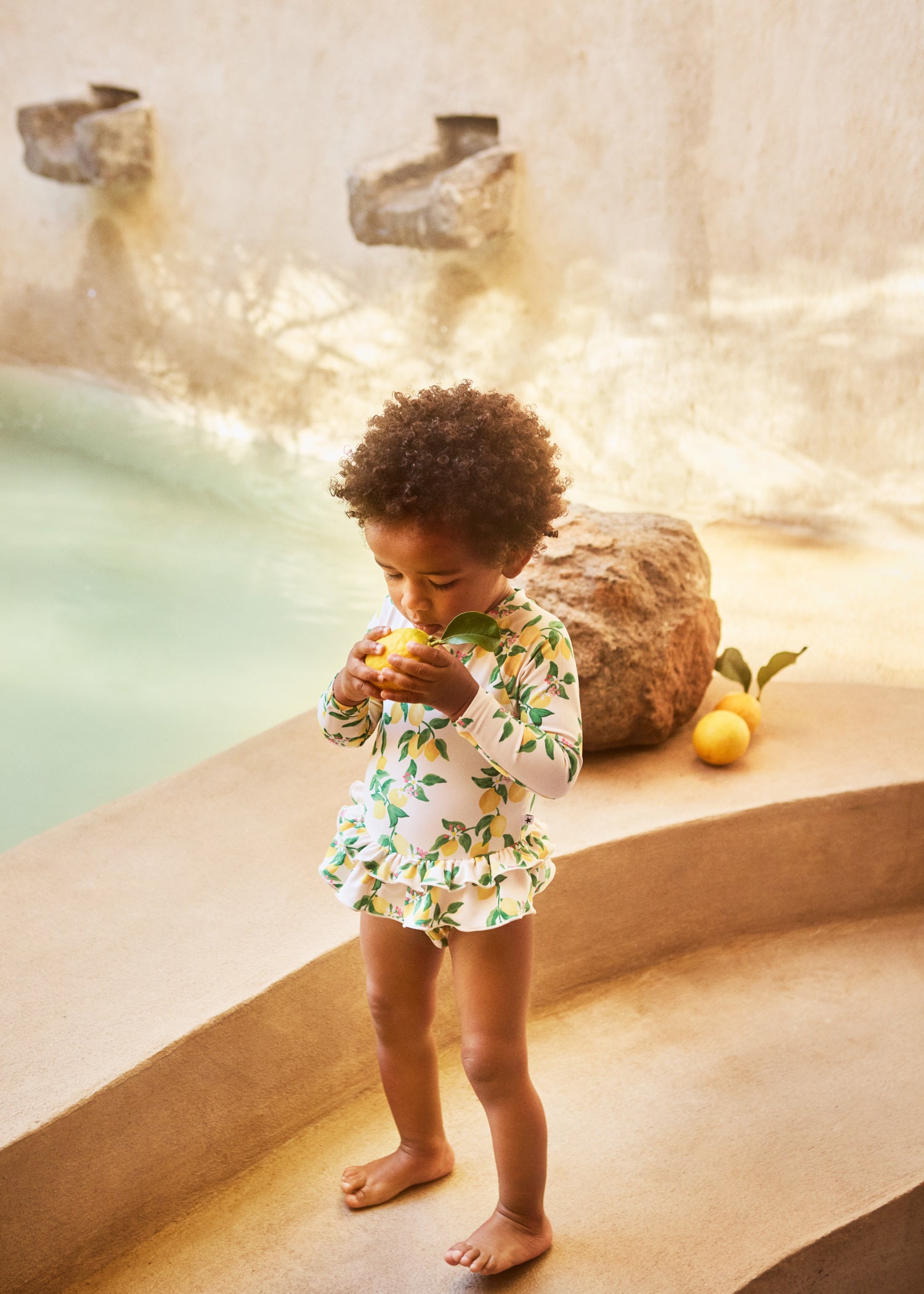 Molo Narice Swimsuit - Mini Citrus