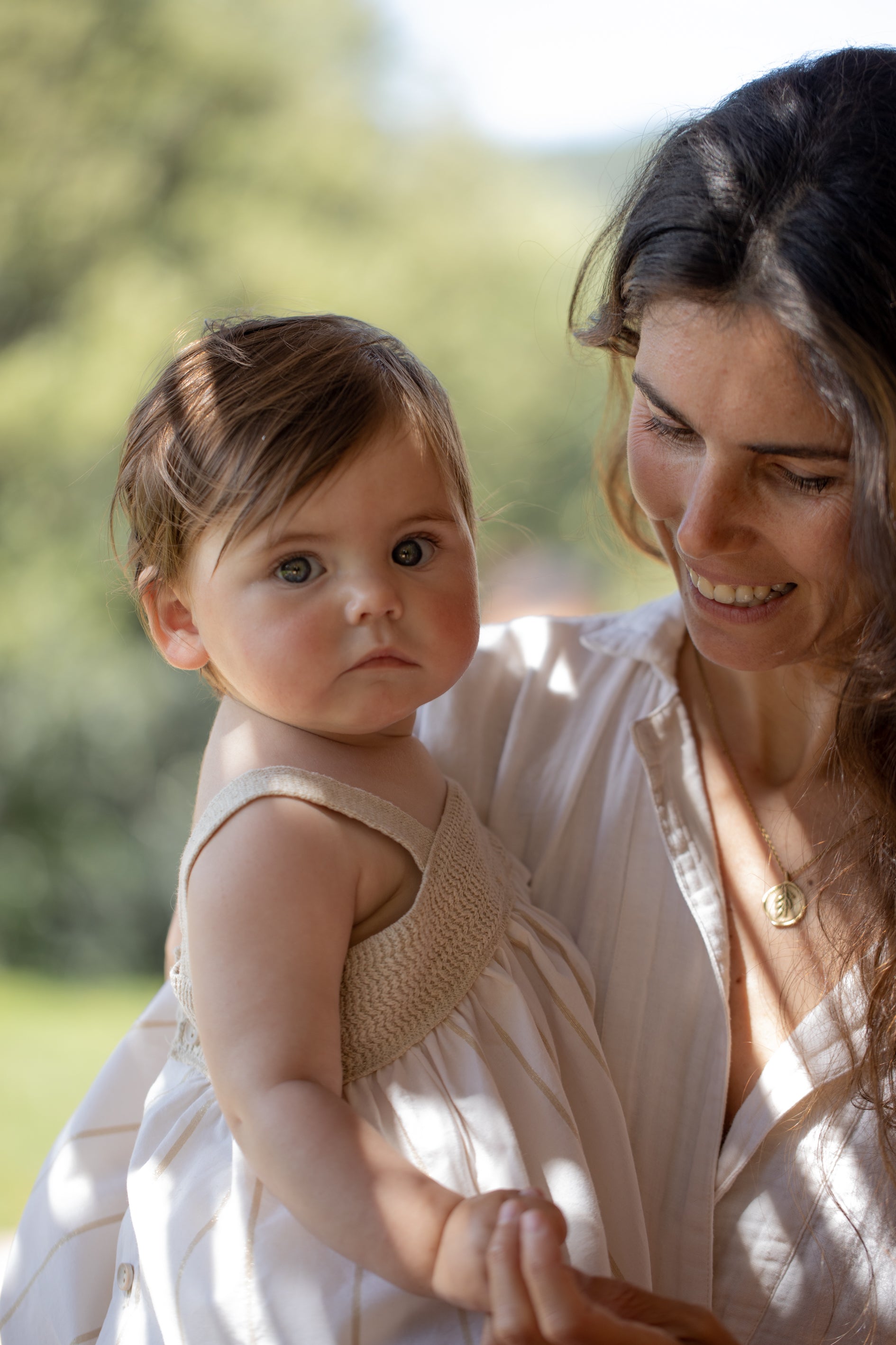 1 + In The Family Anetta Dress+Bloomer - Off-white