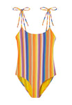 Lison Arizona Swimsuit - Orange Purple