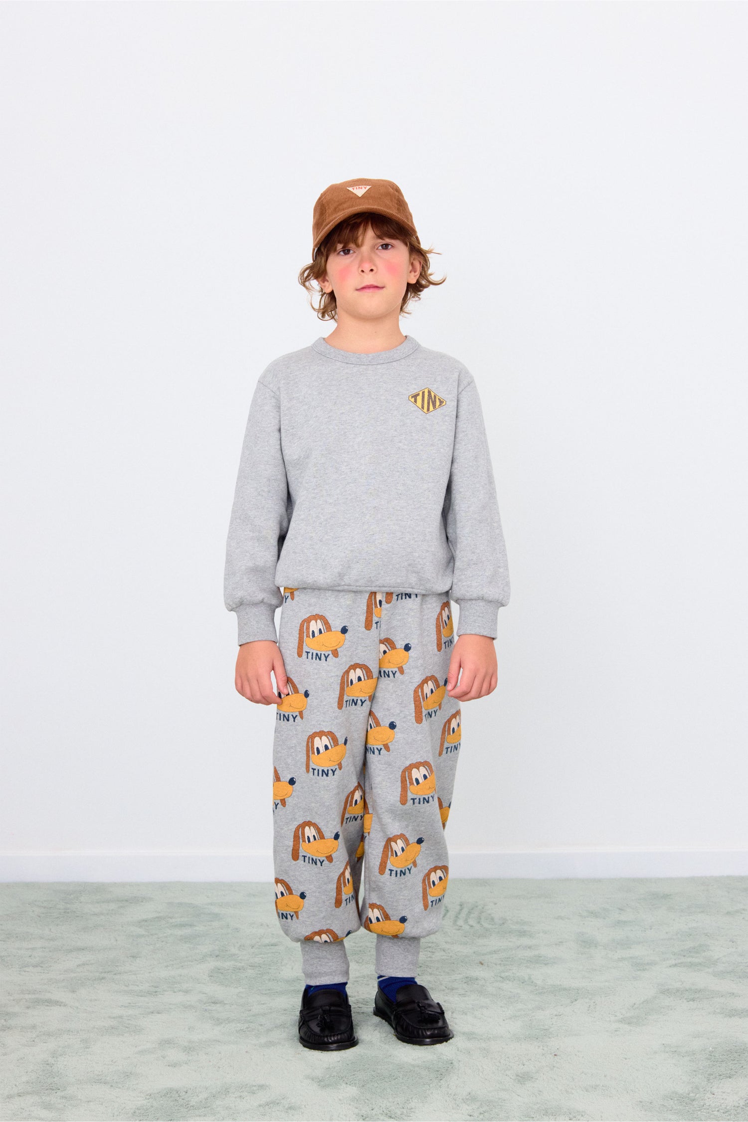 Tiny Cottons Dogs Sweatpant - Medium Grey Heather