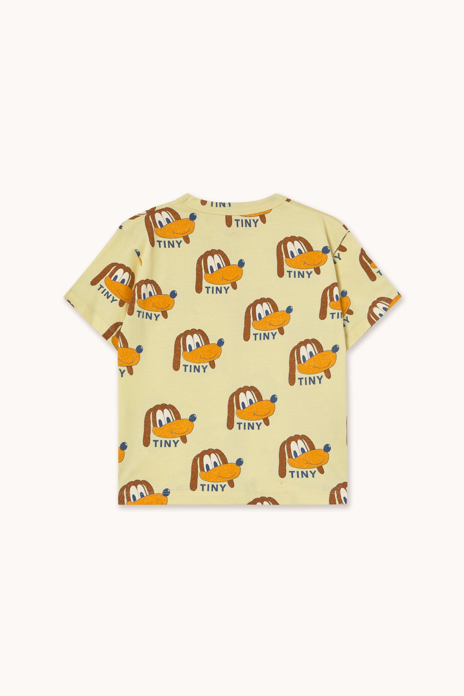 Tiny Cottons Dogs Tee - Dusty Yellow