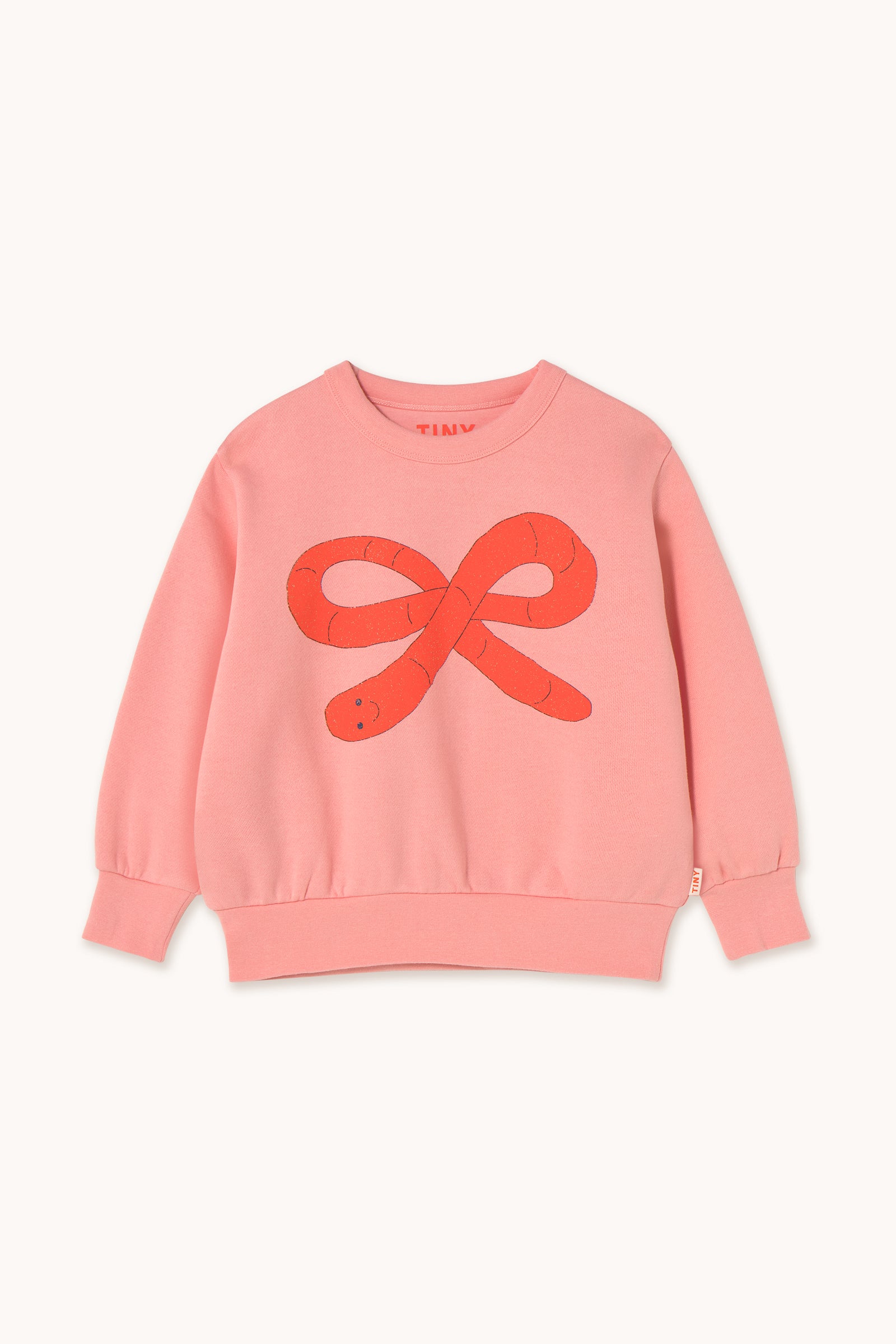 Tiny Cottons Worms Graphic Sweatshirt - Pink