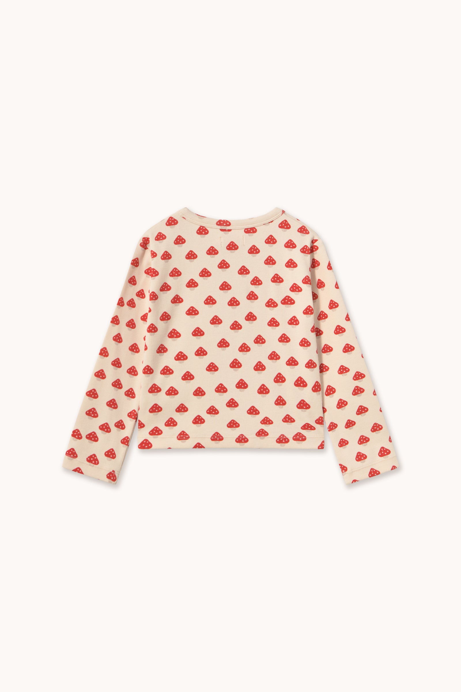 Tiny Cottons Mini Mushrooms Rib Jacket - Ivory