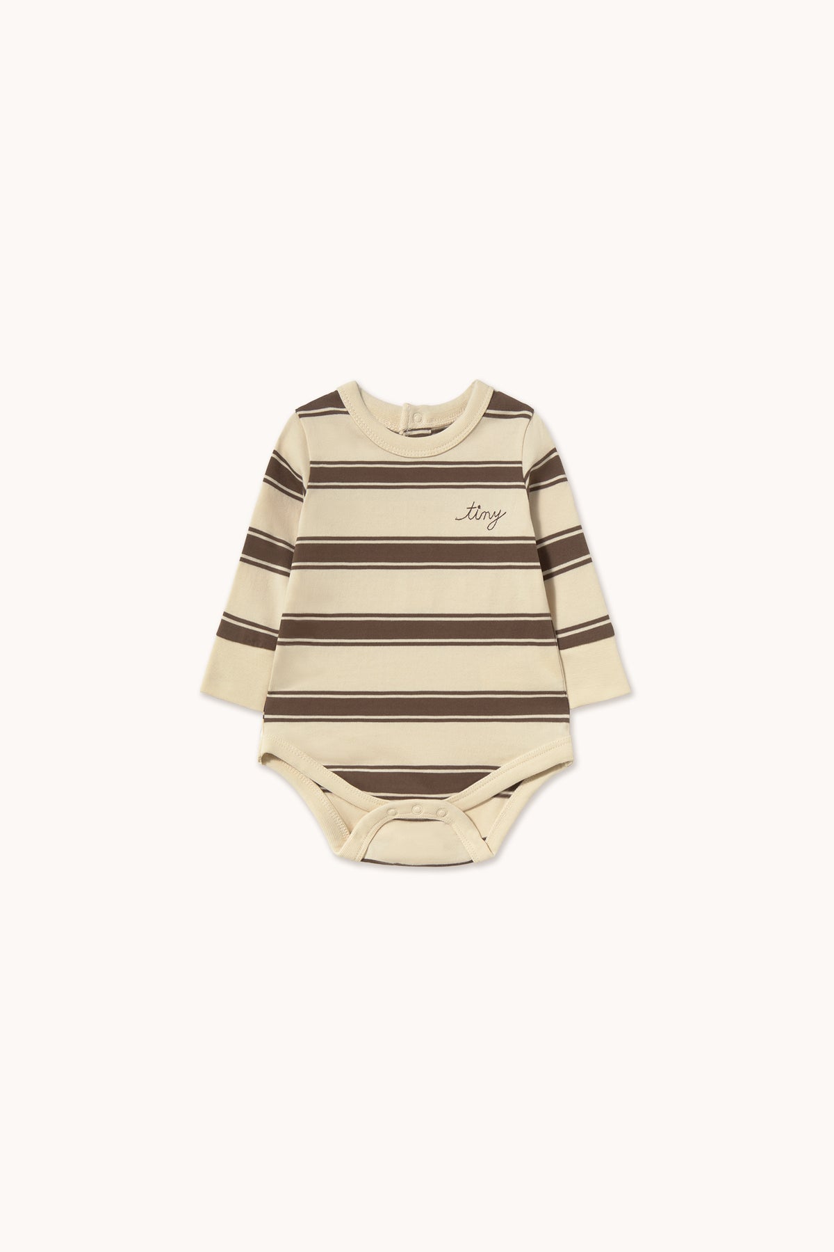 Tiny Cottons Retro Stripes Body - Cacao