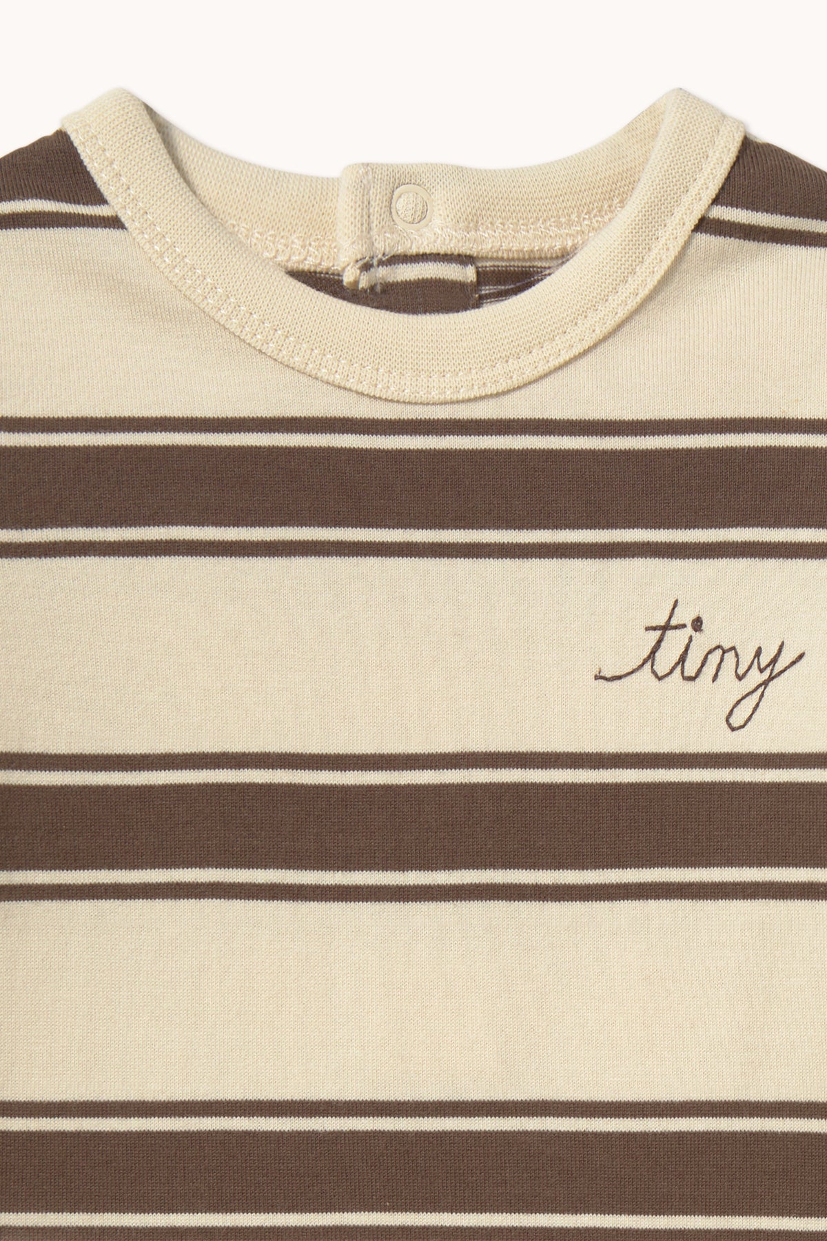 Tiny Cottons Retro Stripes Body - Cacao