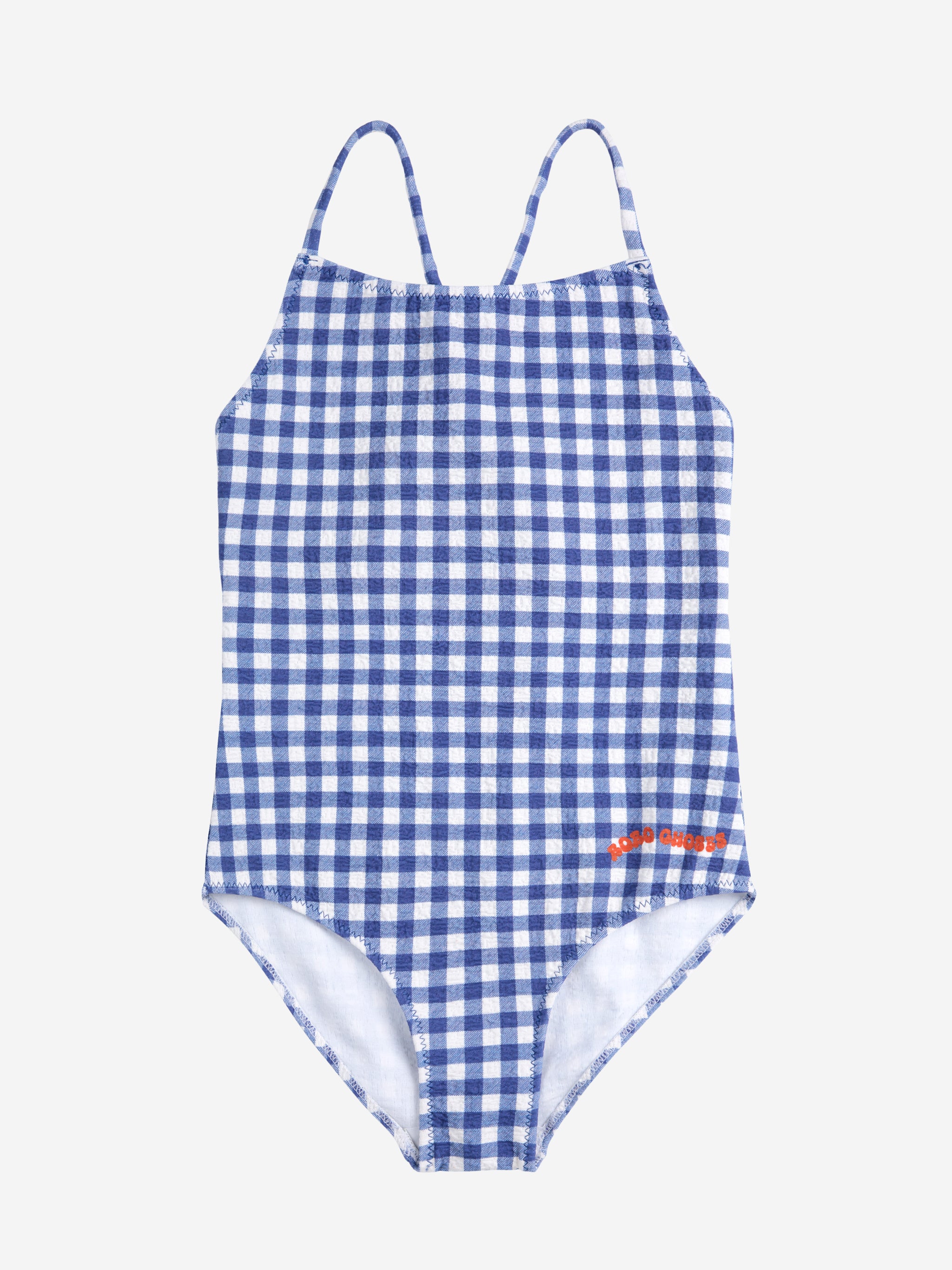 Bobo Choses Vichy Swimsuit - Blue