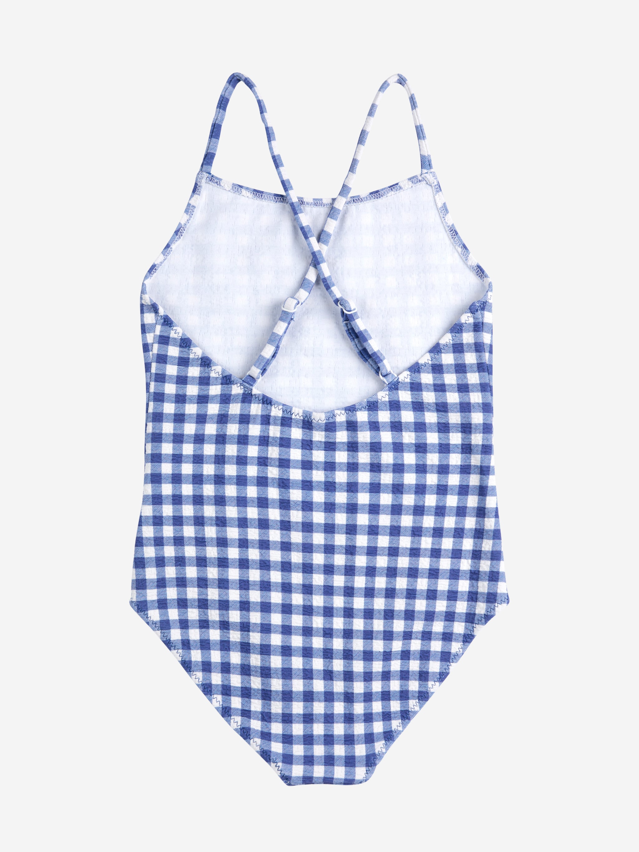 Bobo Choses Vichy Swimsuit - Blue
