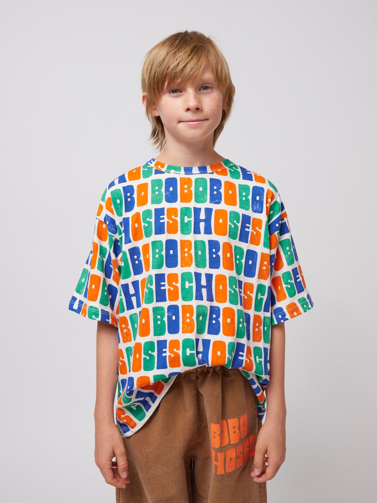 Bobo Choses Multicolor Bobo Choses All Over T-Shirt - Off White