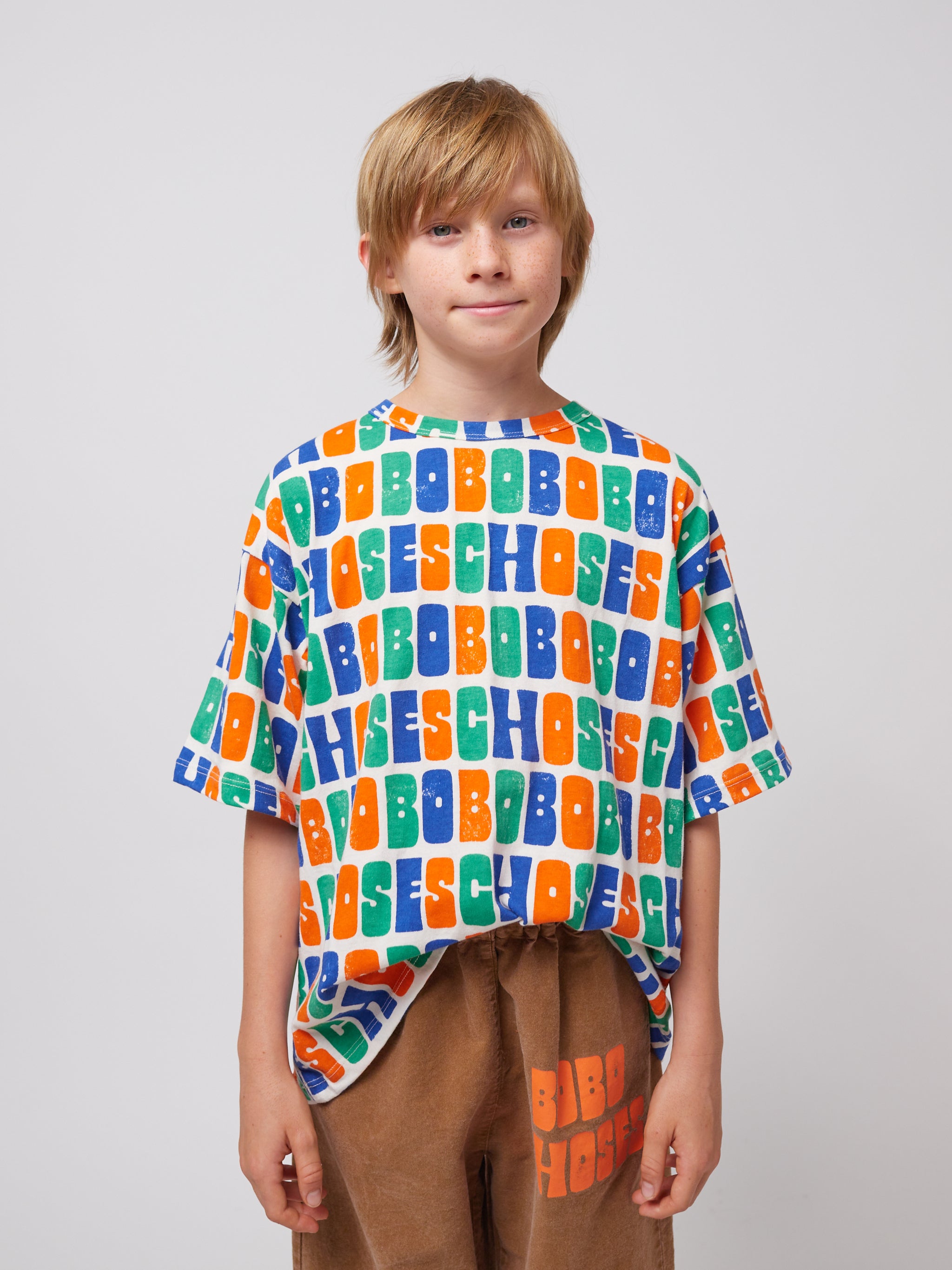Bobo Choses Multicolor Bobo Choses All Over T-Shirt - Off White