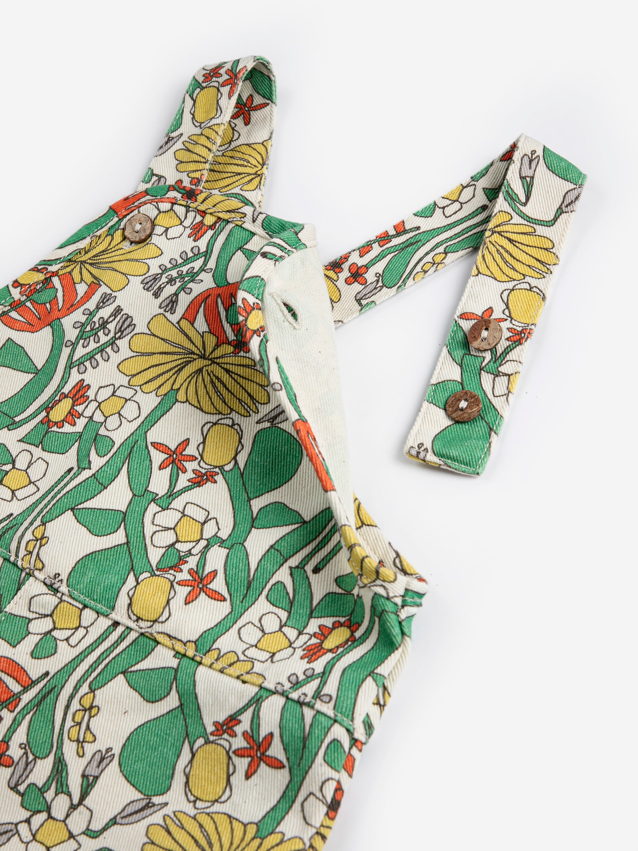 Bobo Choses Baby Color Herbalist All Over Dungaree - Multicolor
