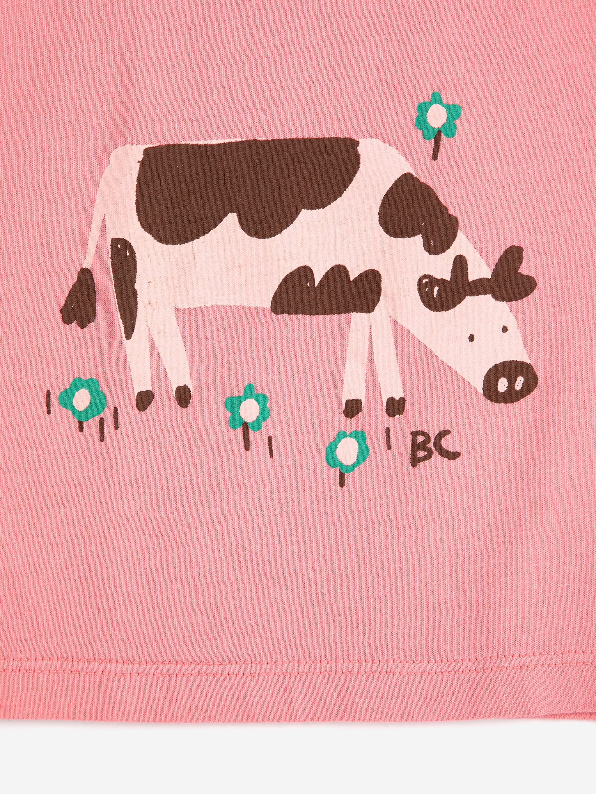 Bobo Choses Farm Adventure T-shirt - Pink