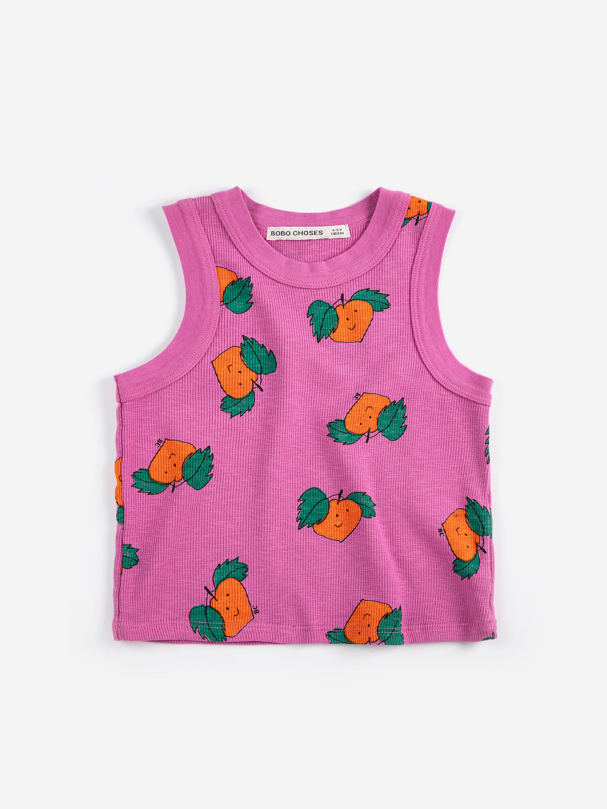 Bobo Choses Tangerine All Over Tank Top - Purple