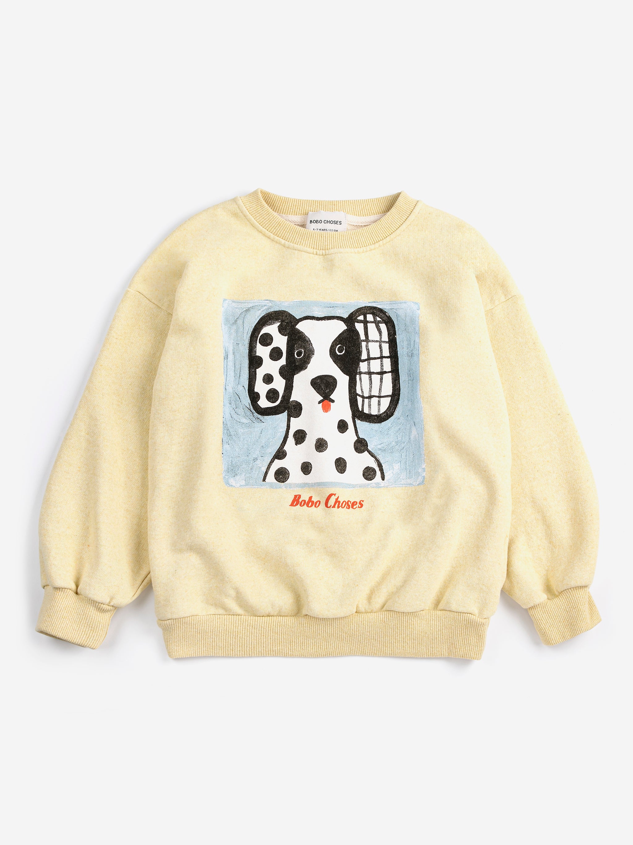 Bobo Choses Van Dog Sweatshirt - Yellow