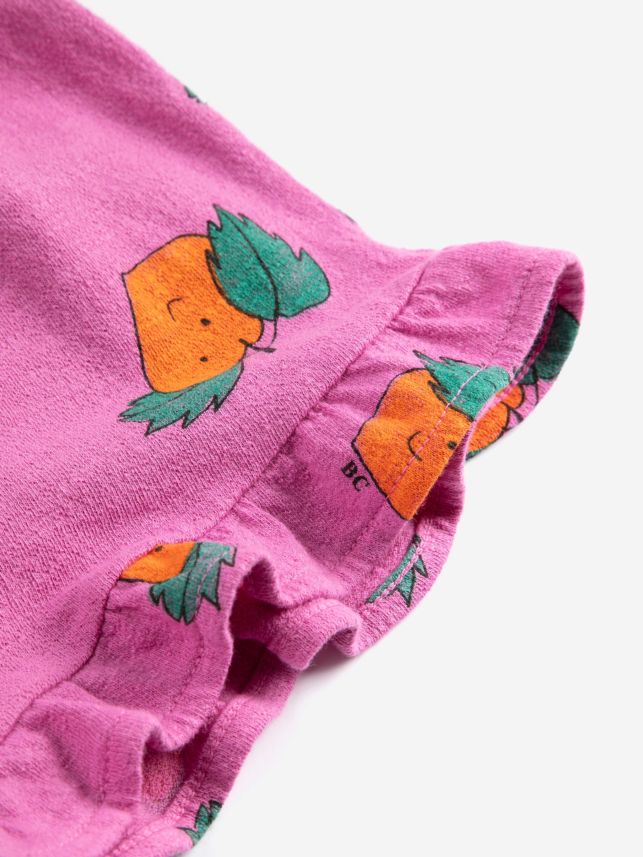 Bobo Choses Tangerine All Over Ruffled Shorts - Purple