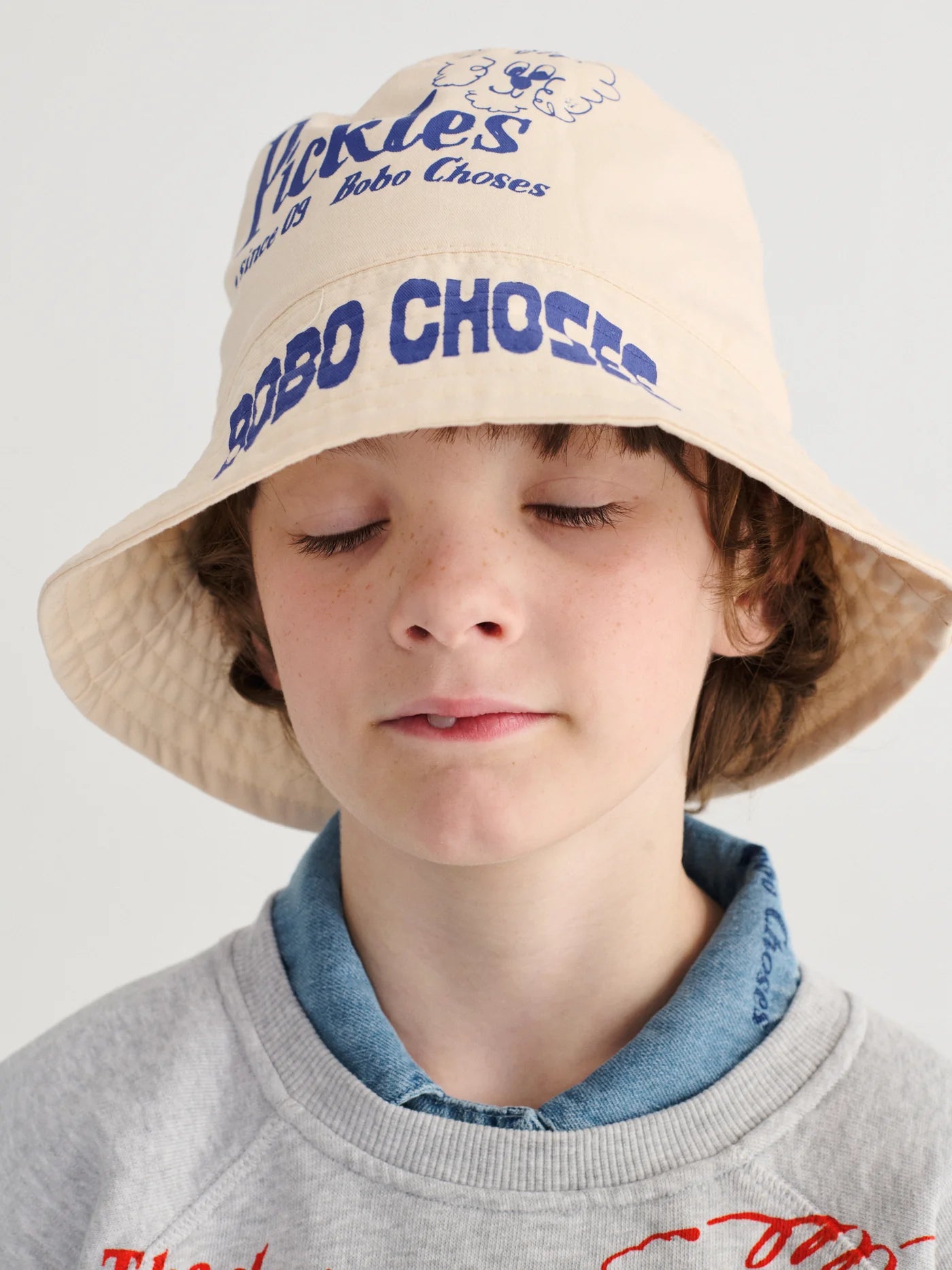 Bobo Choses Bobo Choses Pickles Reversible Hat