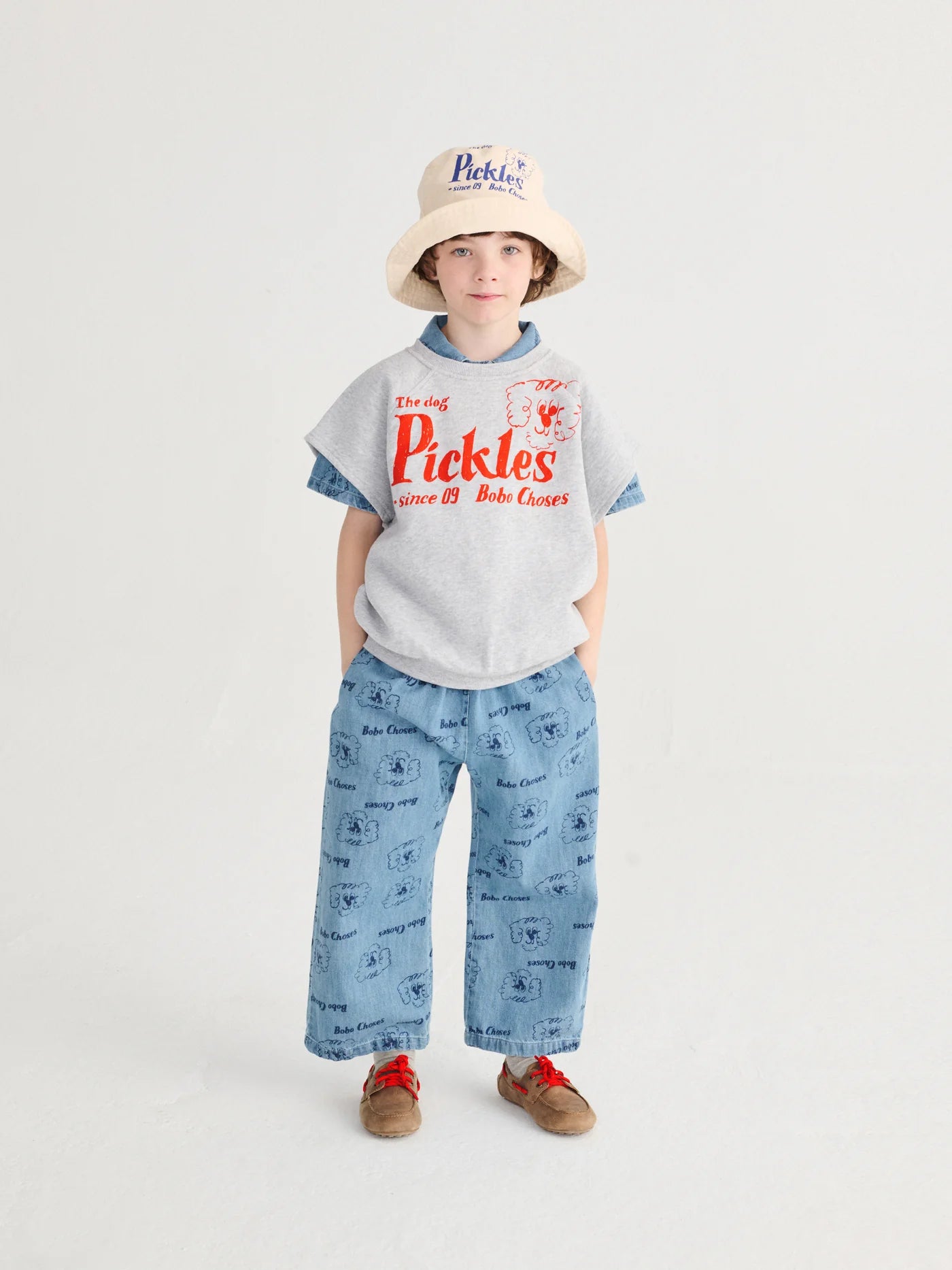 Bobo Choses Bobo Choses Pickles Reversible Hat