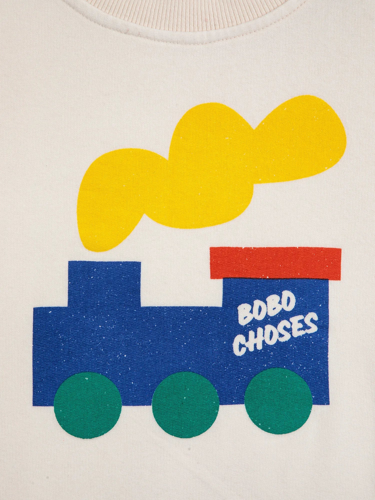 Bobo Choses Baby Bobo Choo Choo Body Sweatshirt - White
