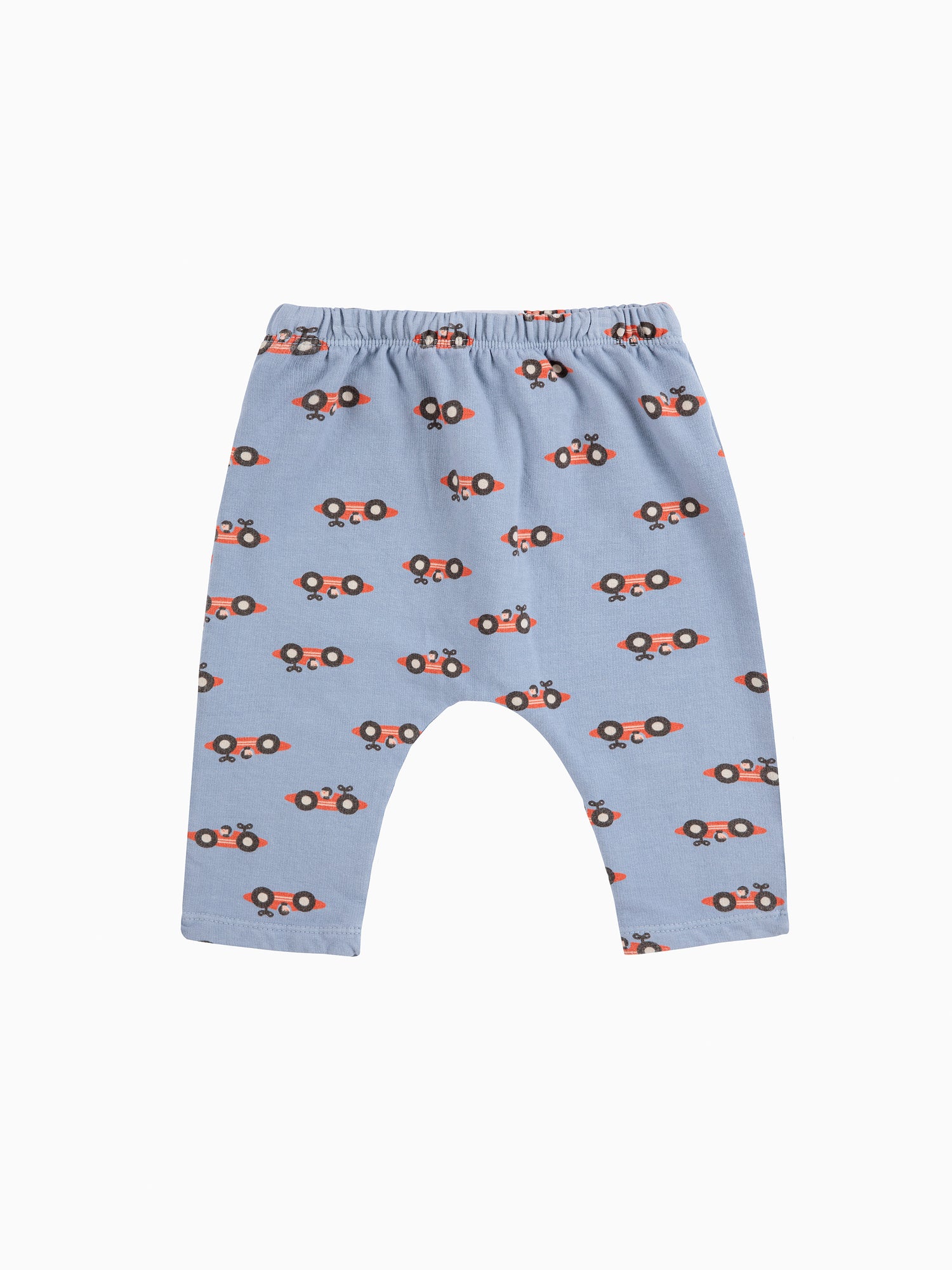 Bobo Choses Baby Race Car All Over Jogging Pants - Light Blue