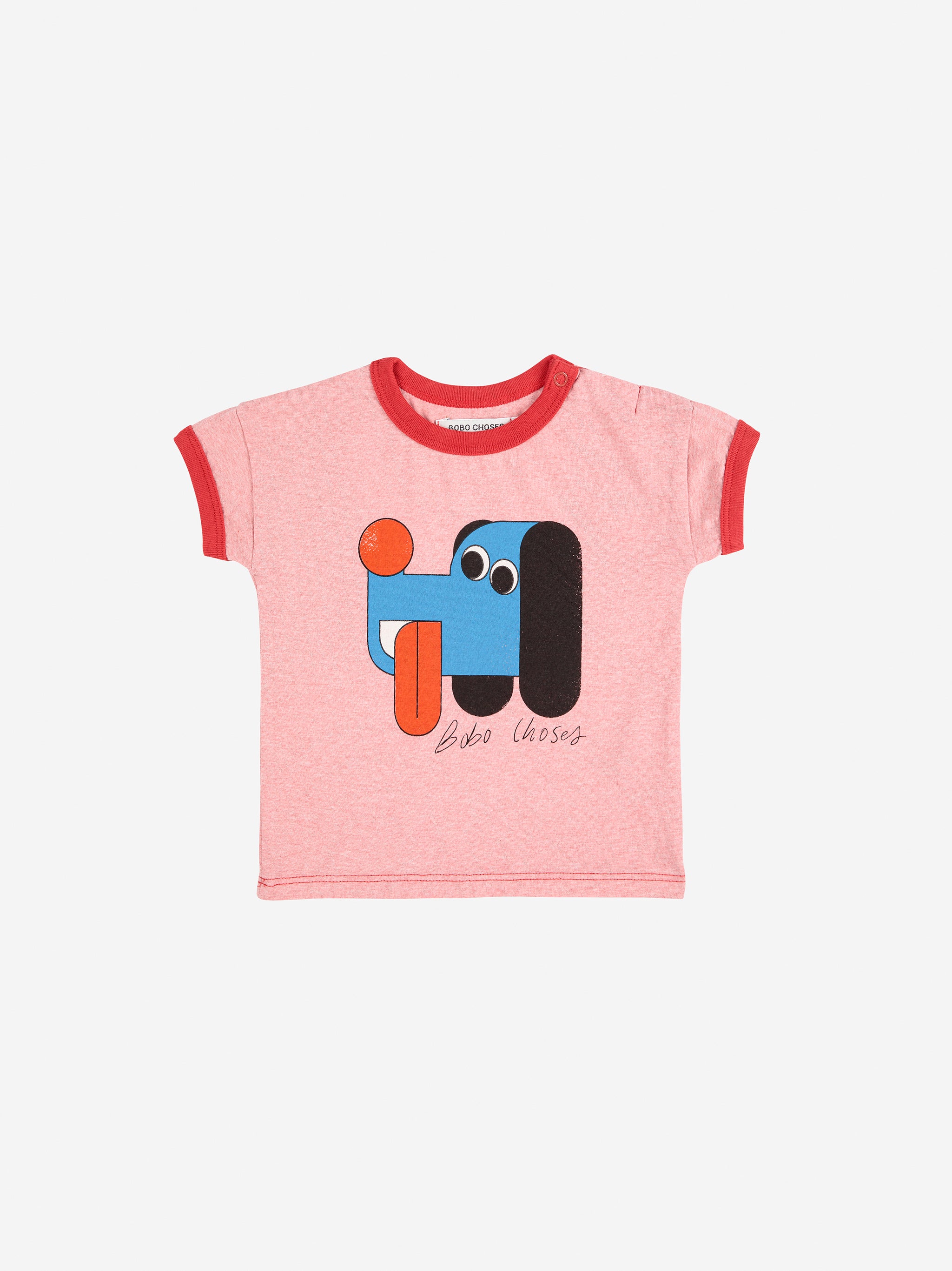 Bobo Choses Baby Doggy Mate T-shirt - Red