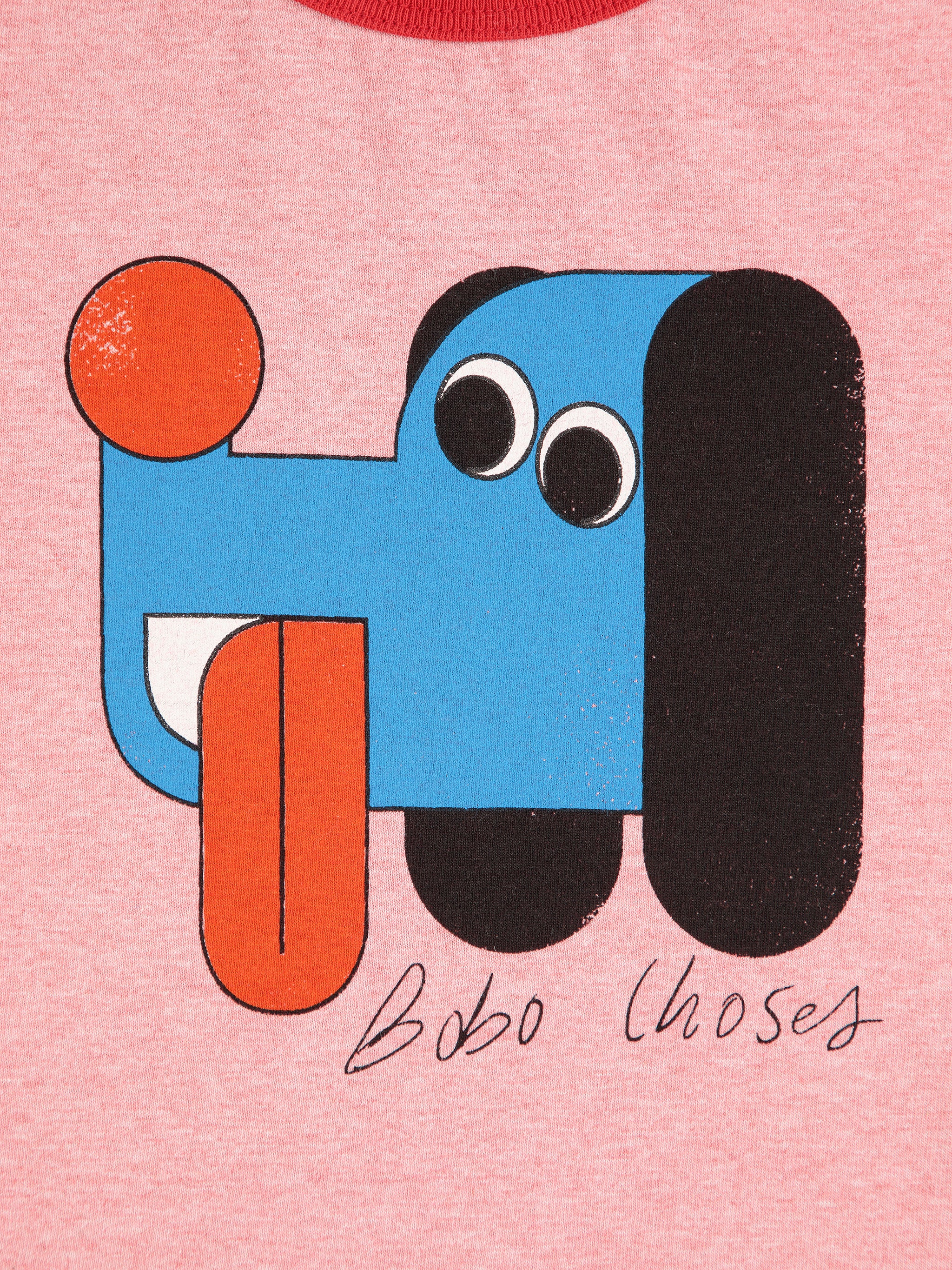 Bobo Choses Baby Doggy Mate T-shirt - Red