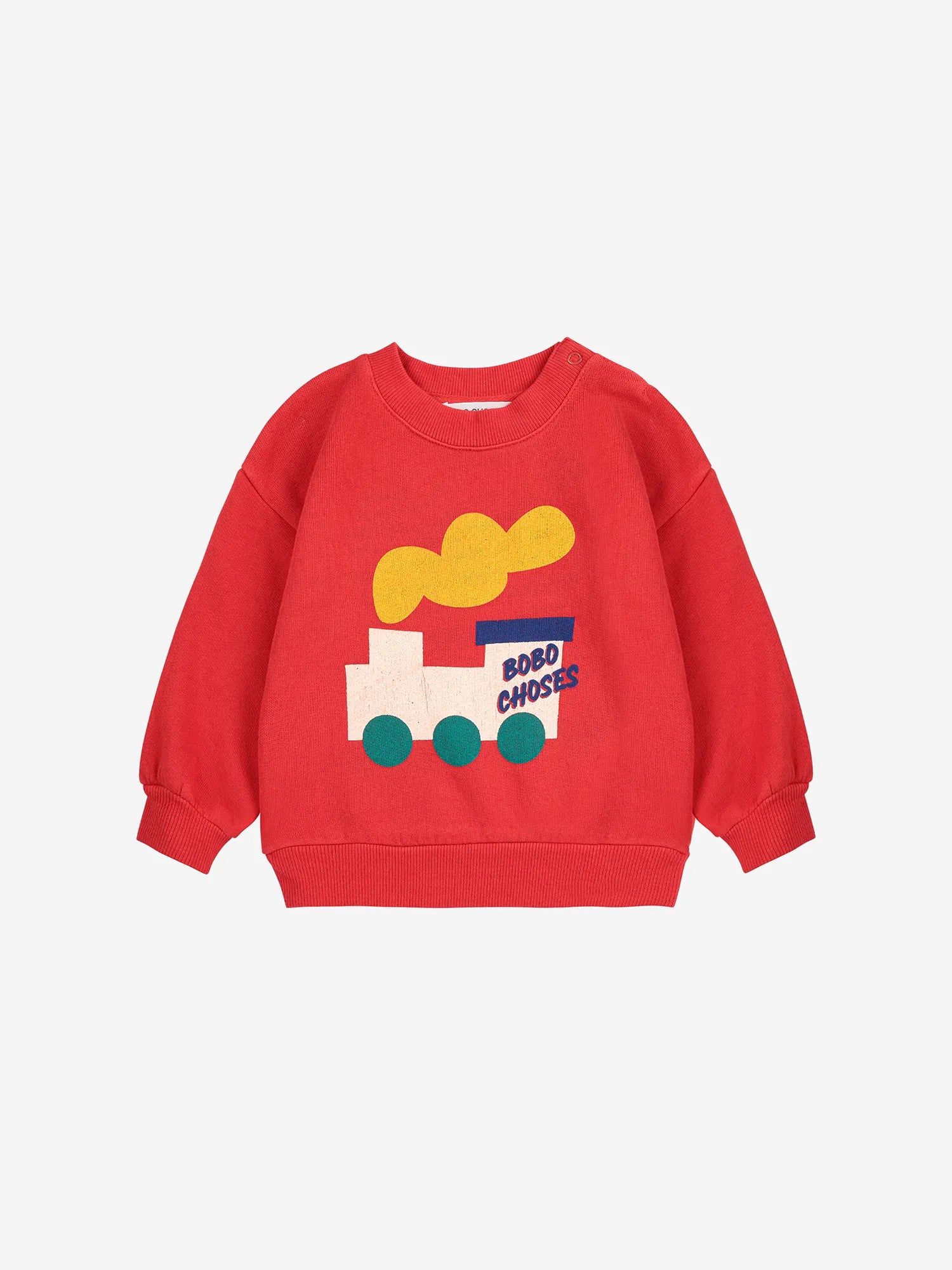 Bobo Choses Baby Bobo Choo Choo Sweatshirt - Red