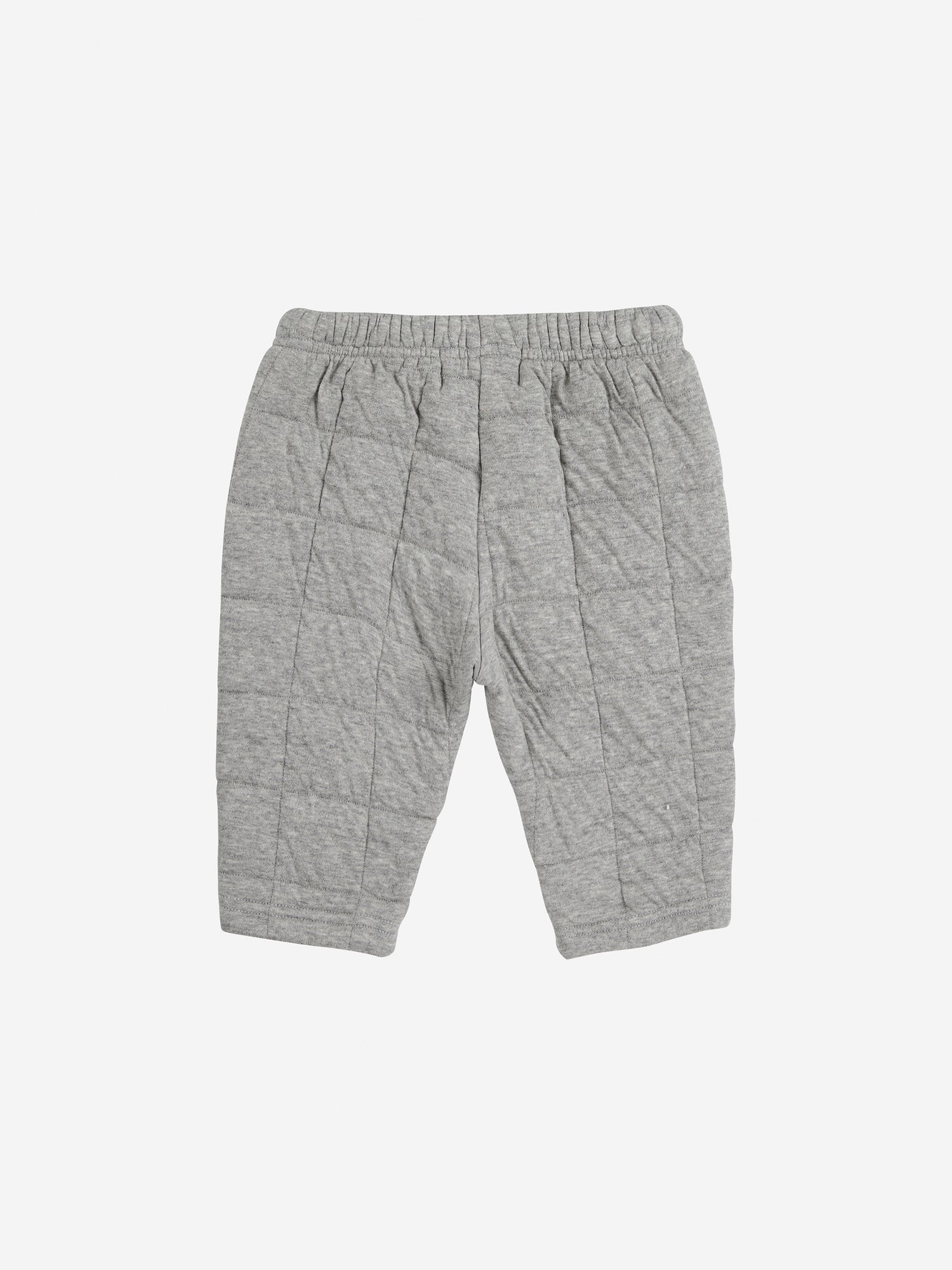Bobo Choses Baby Quilted Jogging Pants - Light Heather Grey