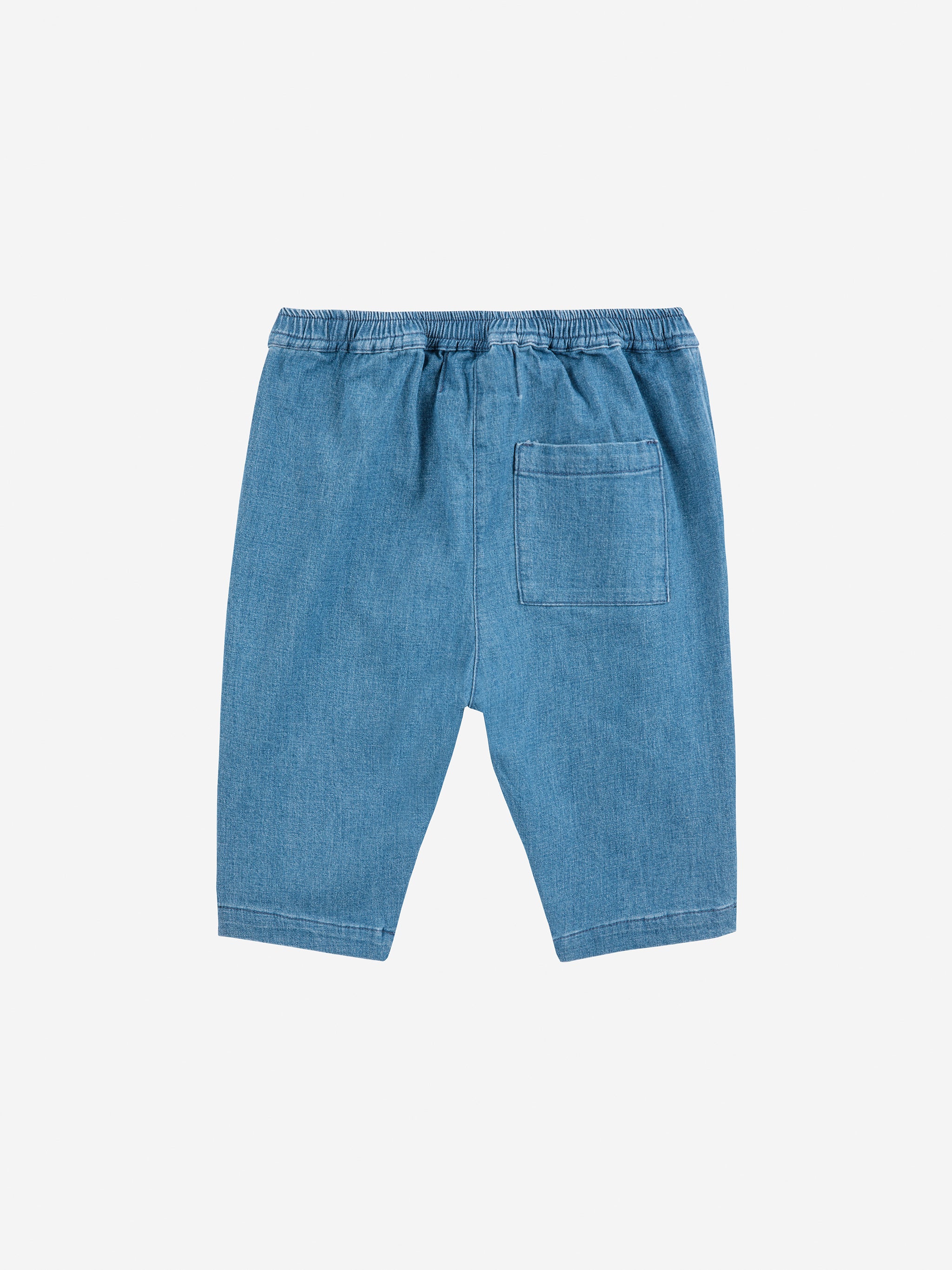 Bobo Choses Baby Roll The Dice Light Denim Pants - Navy Blue